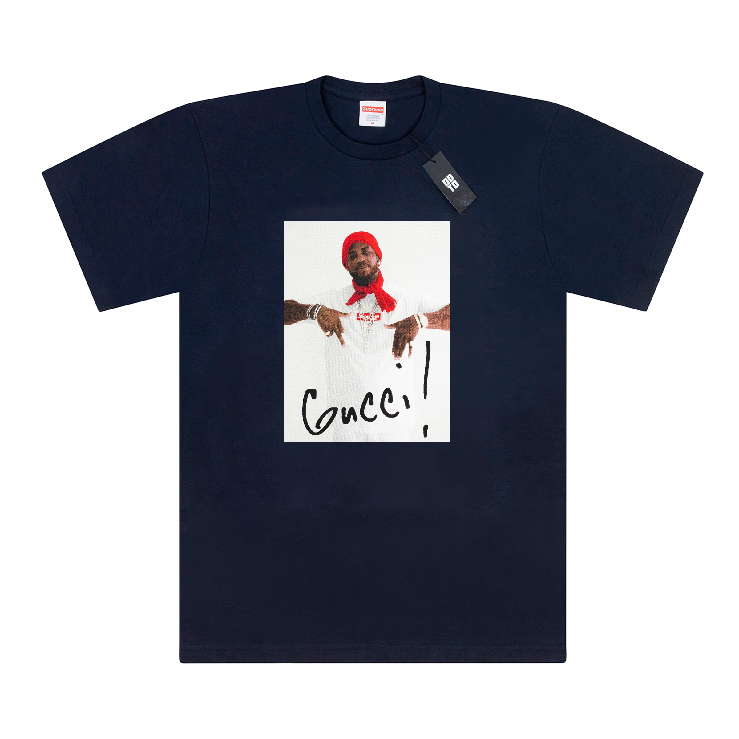 SUPREME GUCCI MANE TEE NAVY