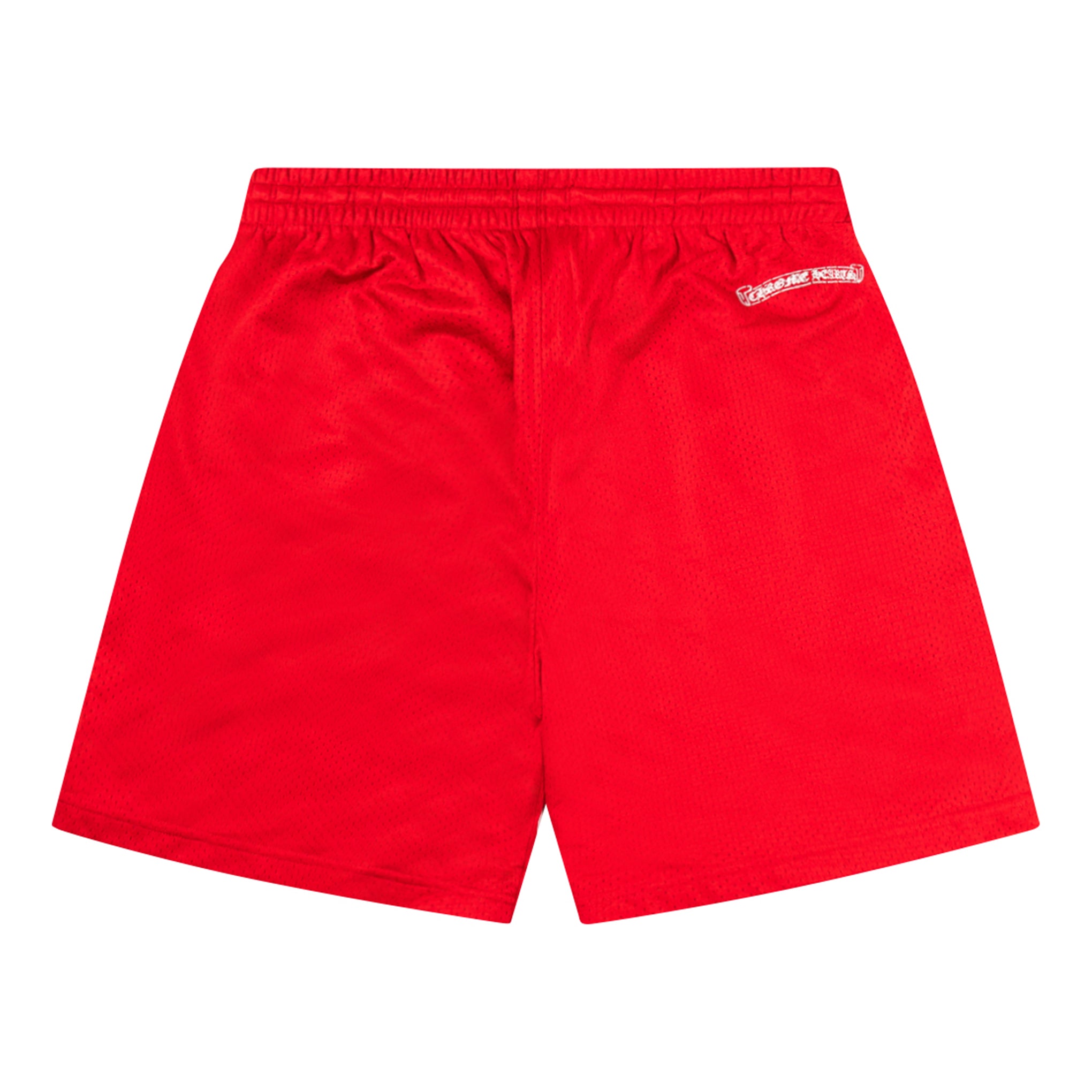 CHROME HEARTS MATTY BOY SPORTS MESH SHORTS RED