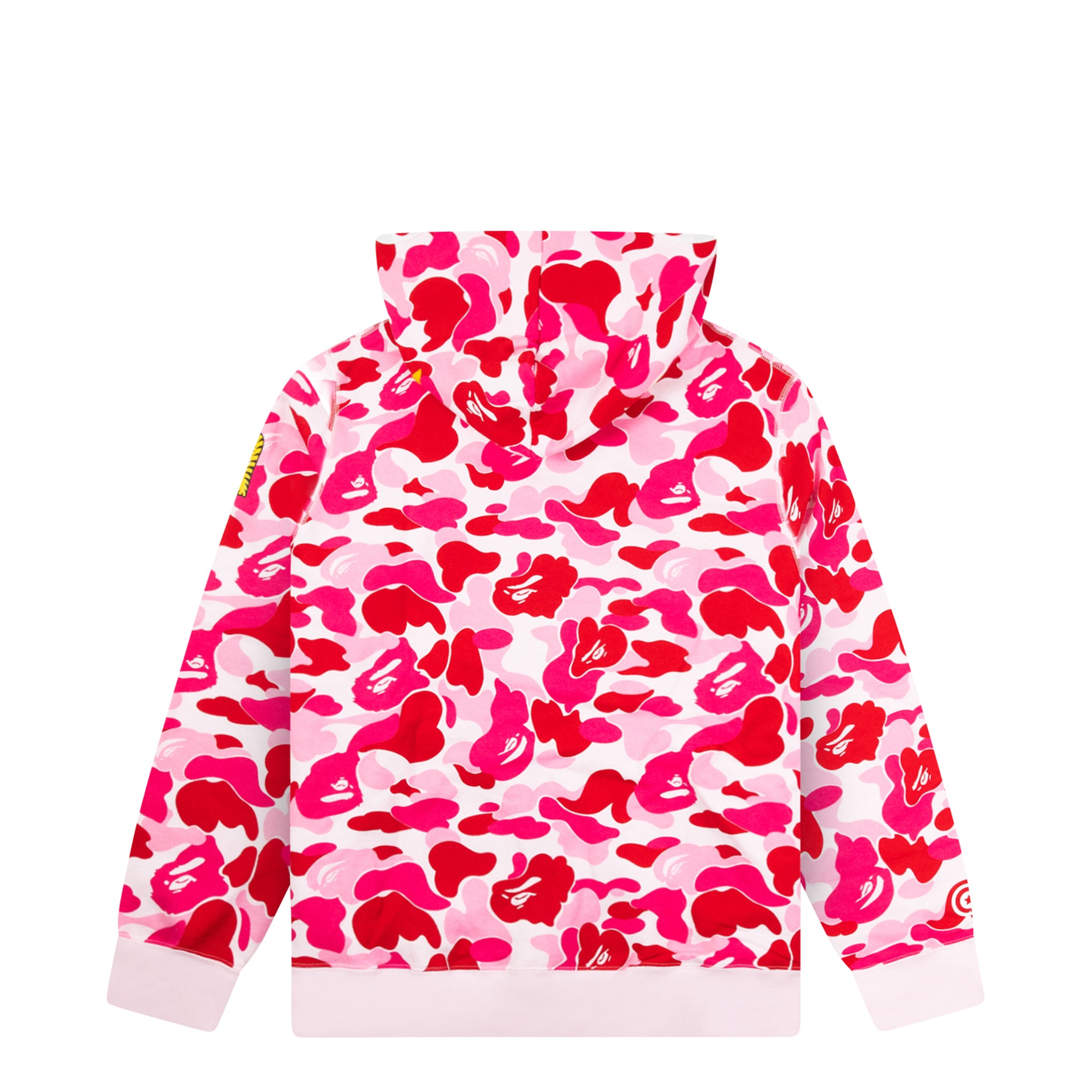 BAPE ABC CAMO SHARK FULL ZIP HOODIE PINK