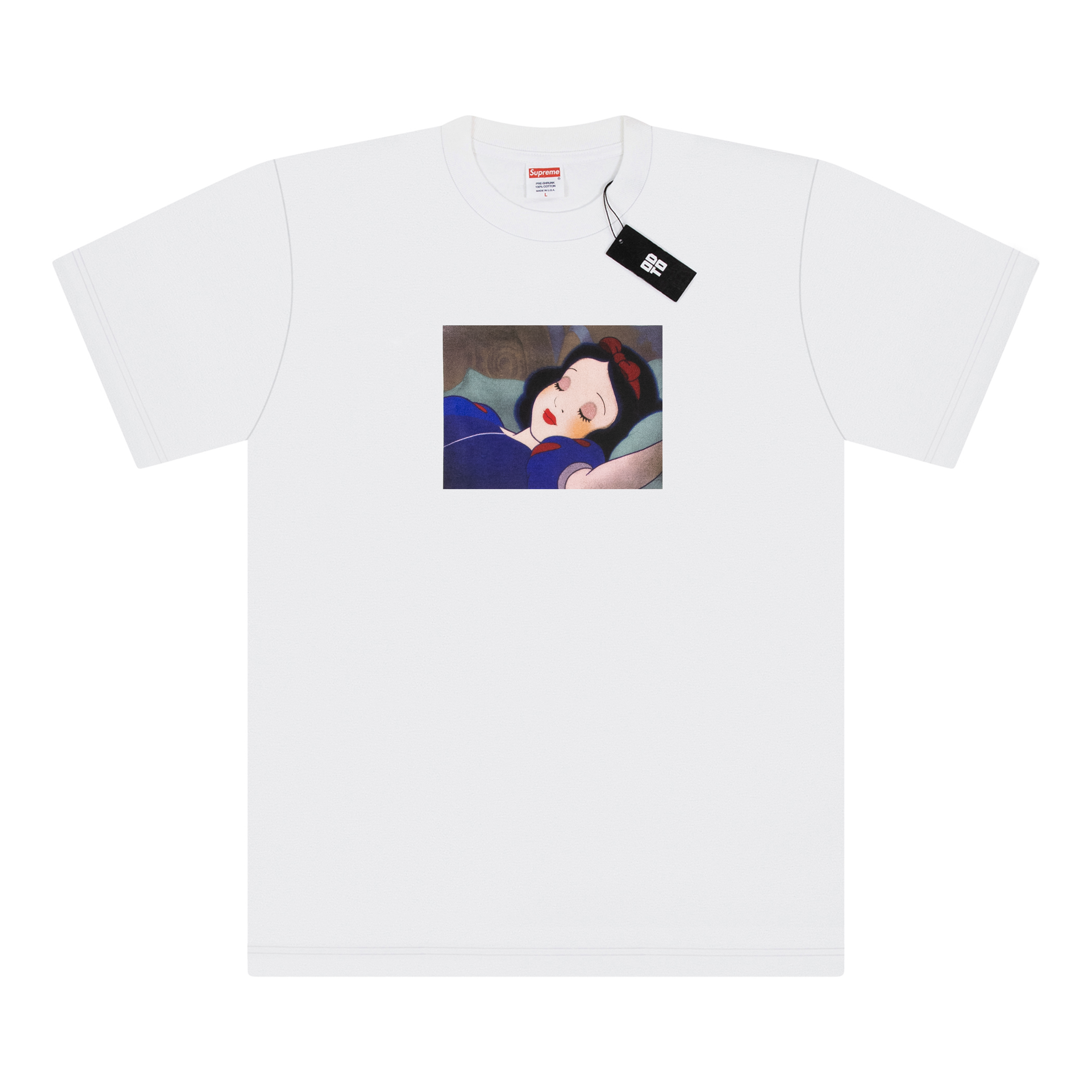 SUPREME SNOW WHITE TEE WHITE