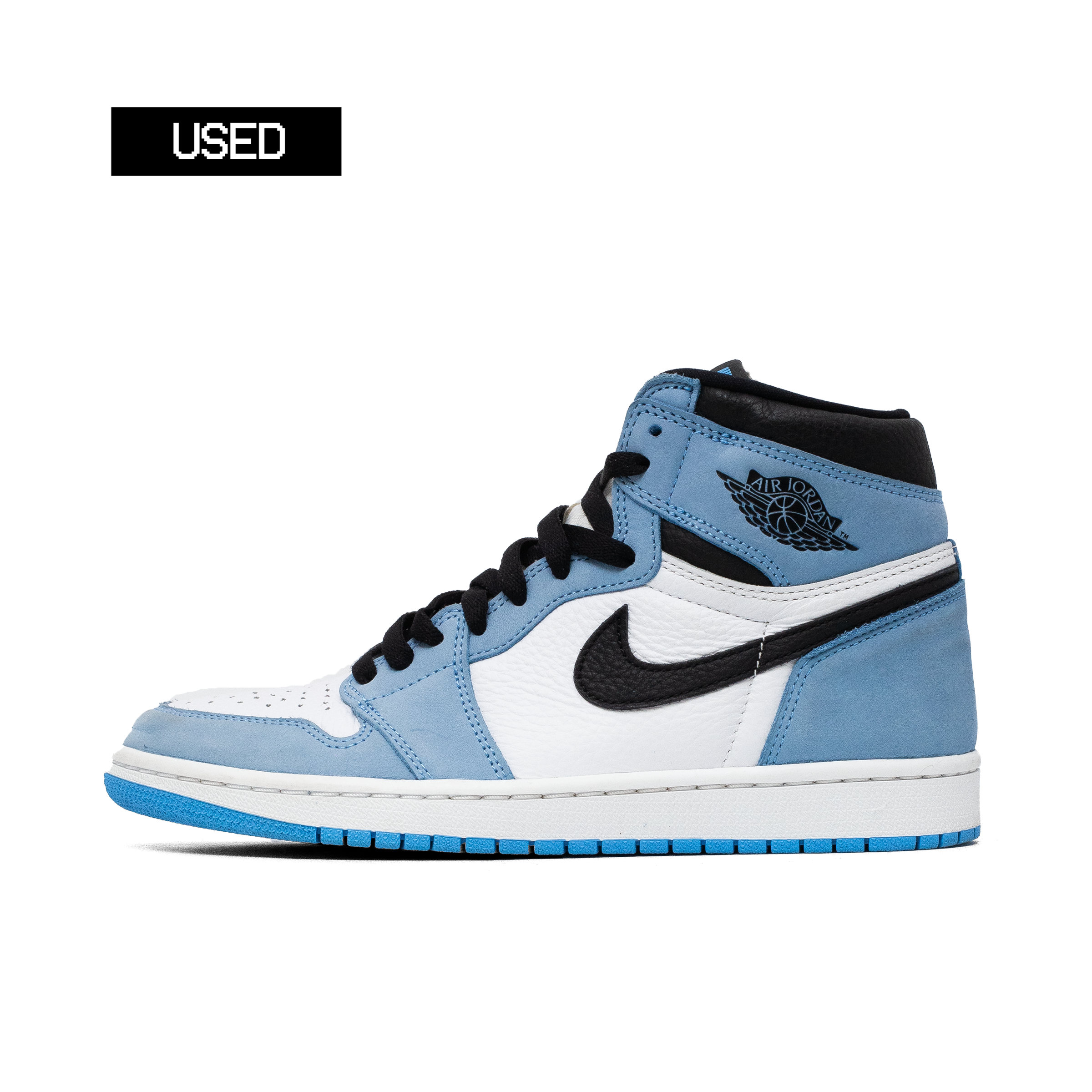 AIR JORAN 1 HIGH UNIVERSITY BLUE [USED - SIZE 8.5]
