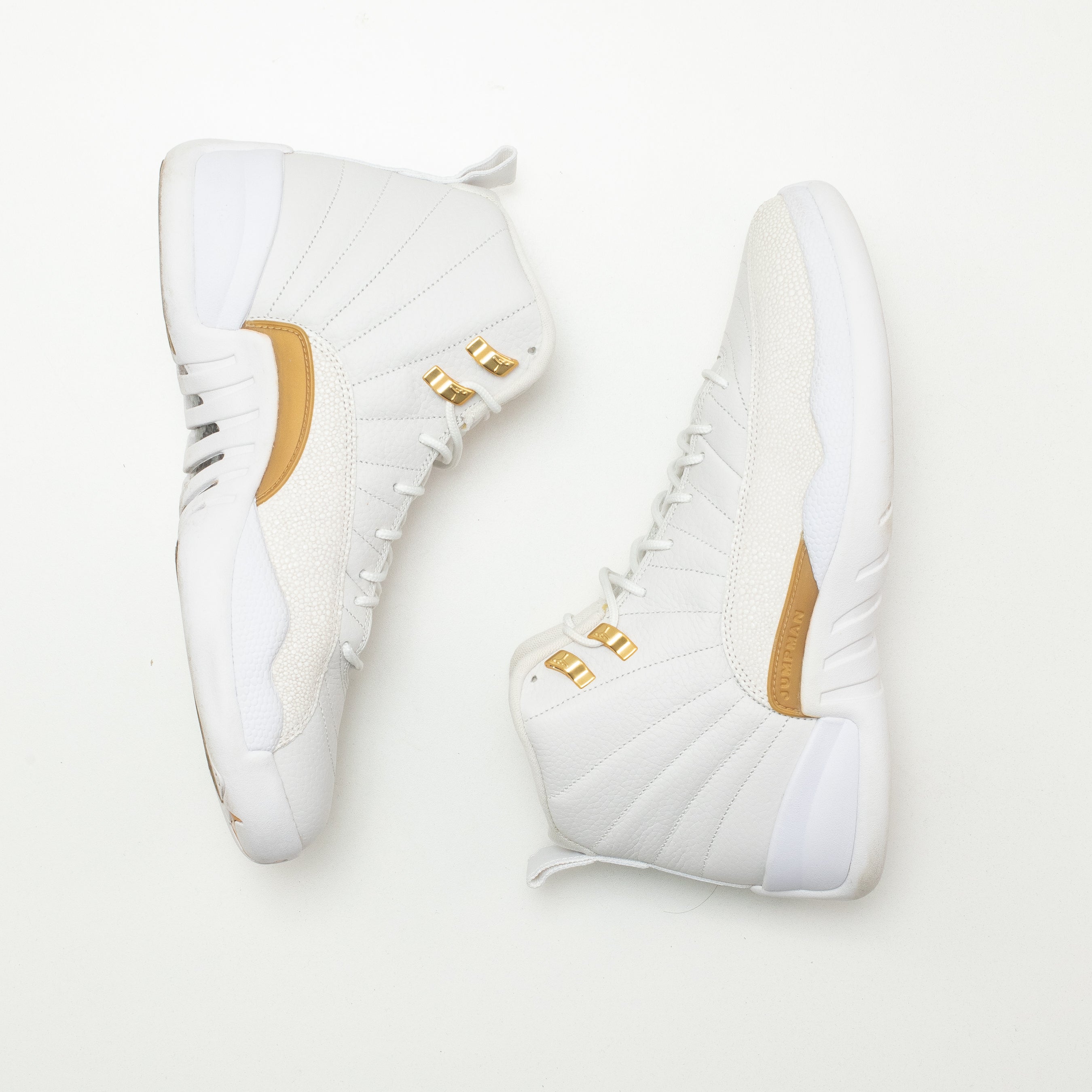 AIR JORDAN 12 OVO WHITE [USED - SIZE 10]