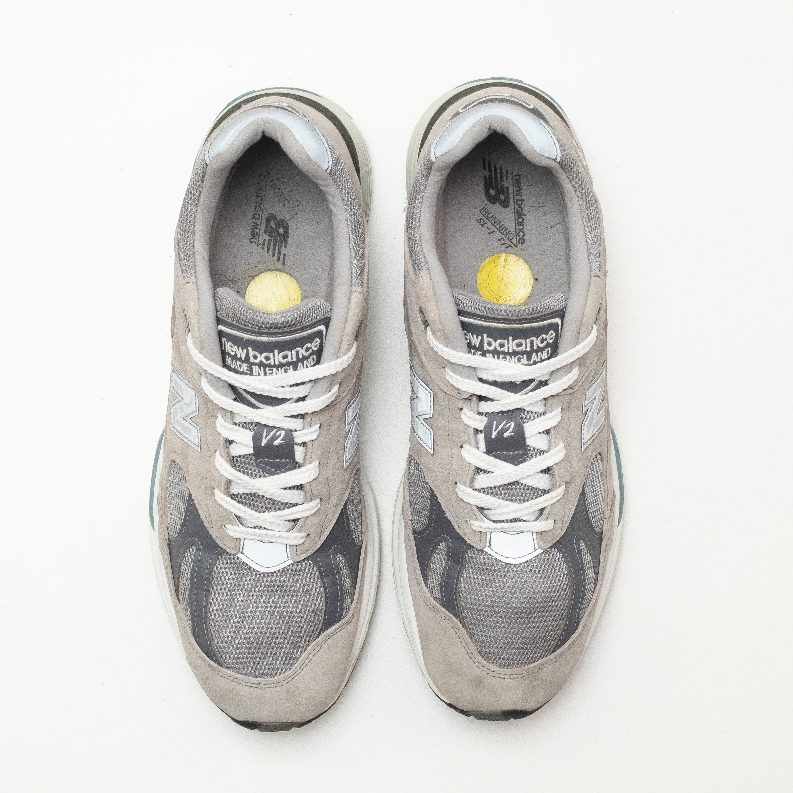 NEW BALANCE 991V2 MADE IN UK GREY [USED - SIZE 12]