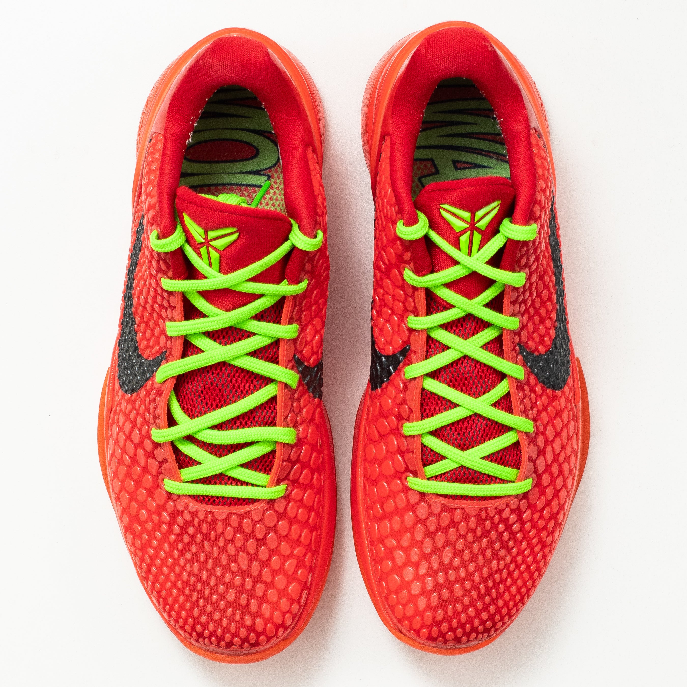 NIKE KOBE 6 PROTRO REVERSE GRINCH [USED - SIZE 8.5]