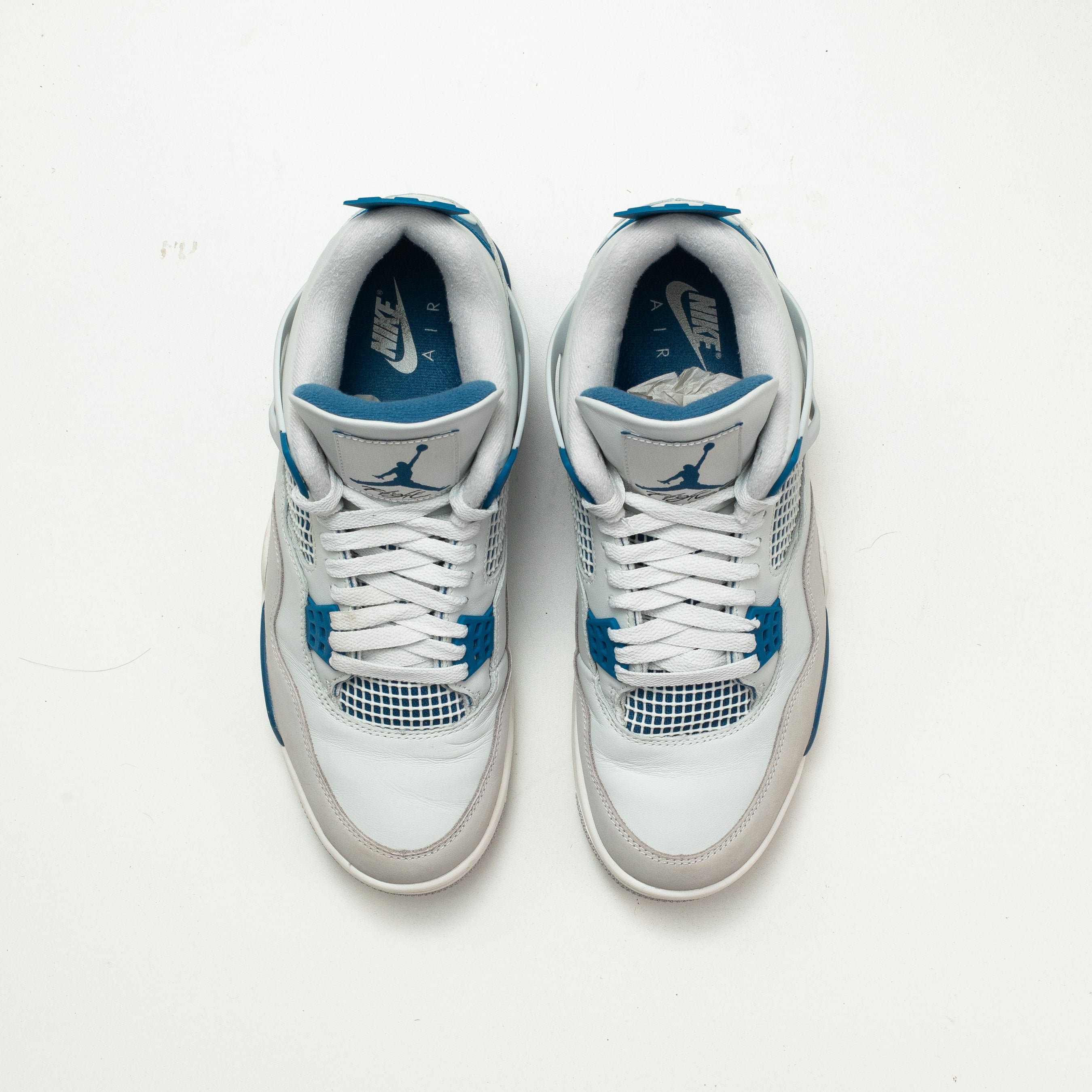 AIR JORDAN 4 MILITARY BLUE [USED - SIZE 9.5]
