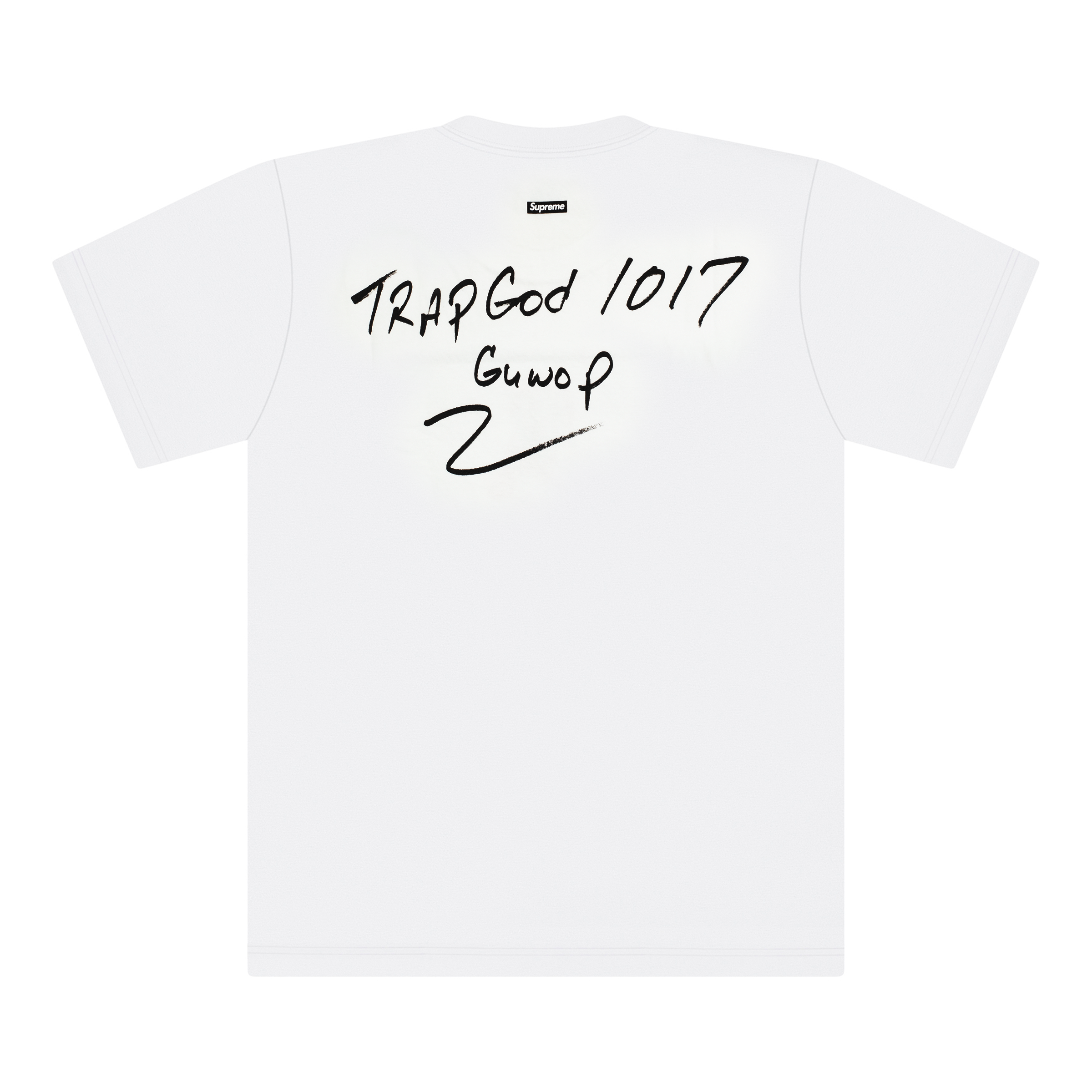 SUPREME GUCCI MANE TEE WHITE