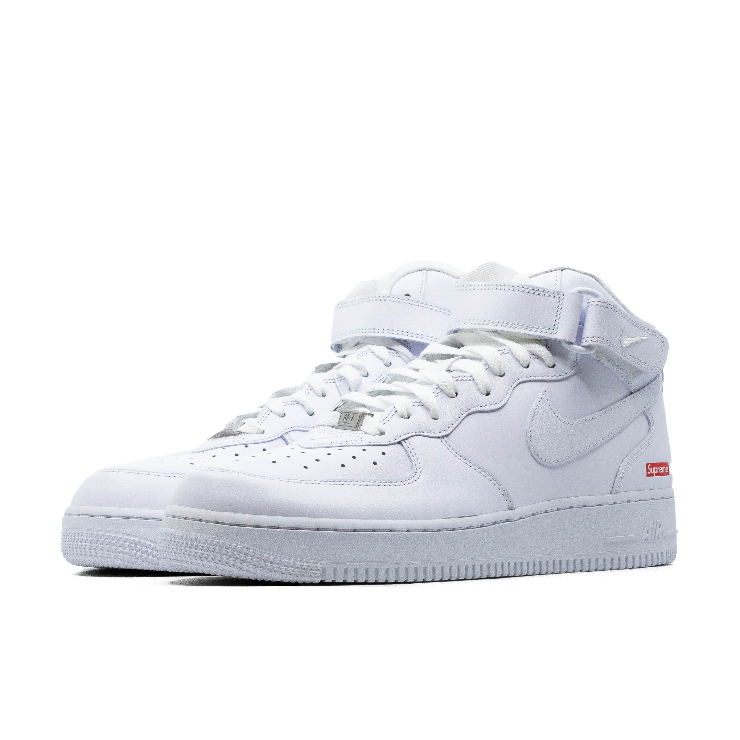 NIKE AIR FORCE 1 MID SUPREME WHITE