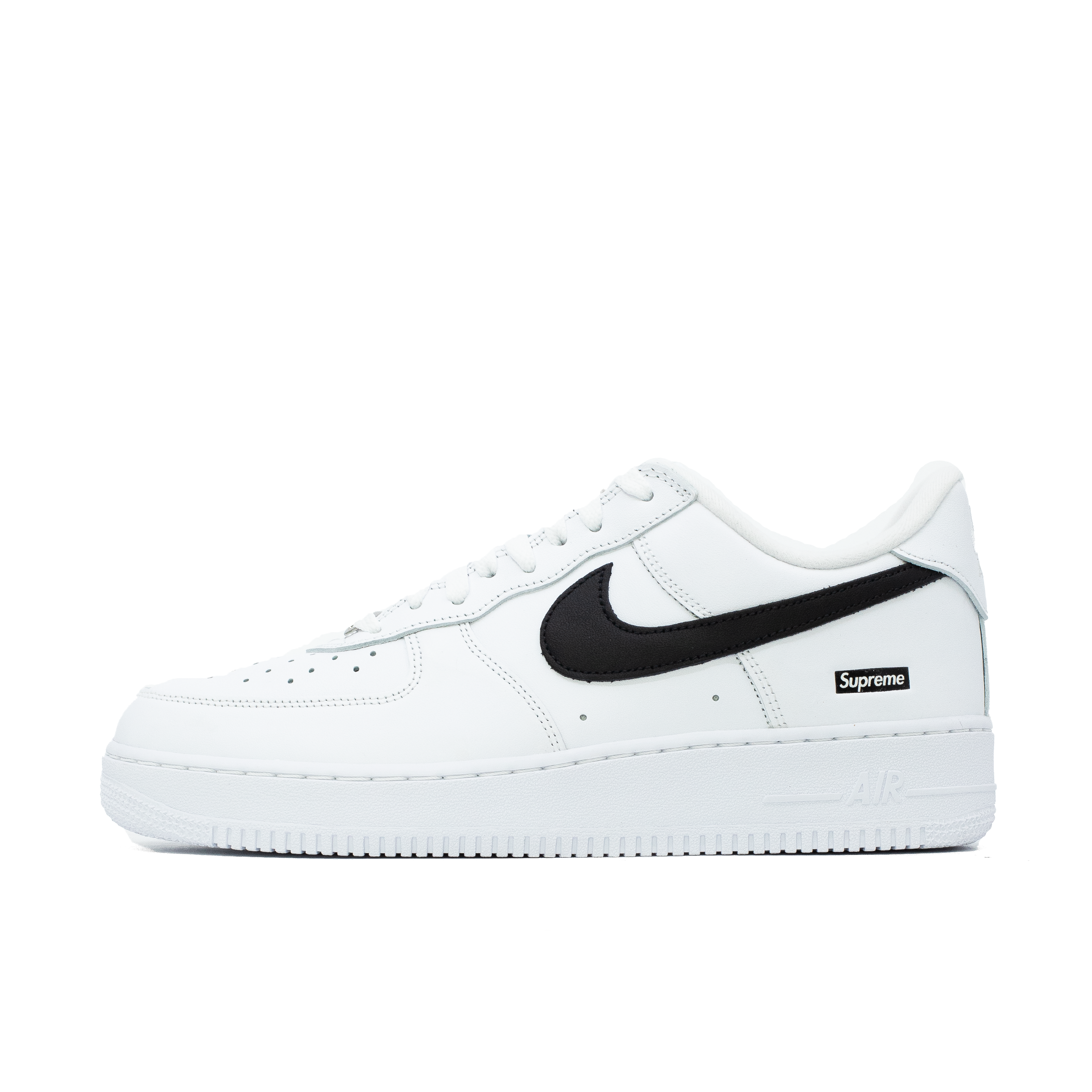 NIKE AIR FORCE 1 LOW SUPREME WHITE BLACK