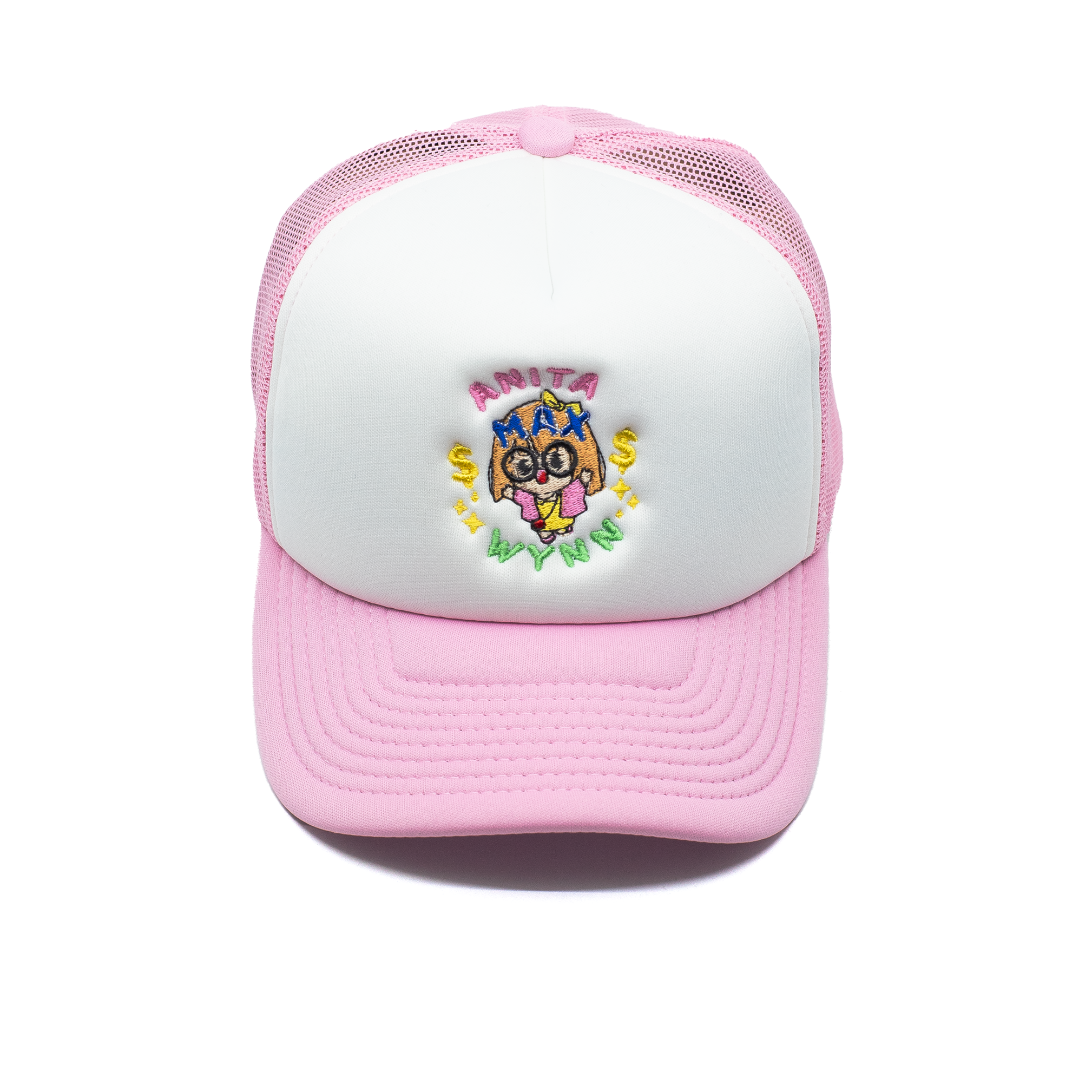 DRAKE ANITA MAX WYNN TRUCKER HAT PINK