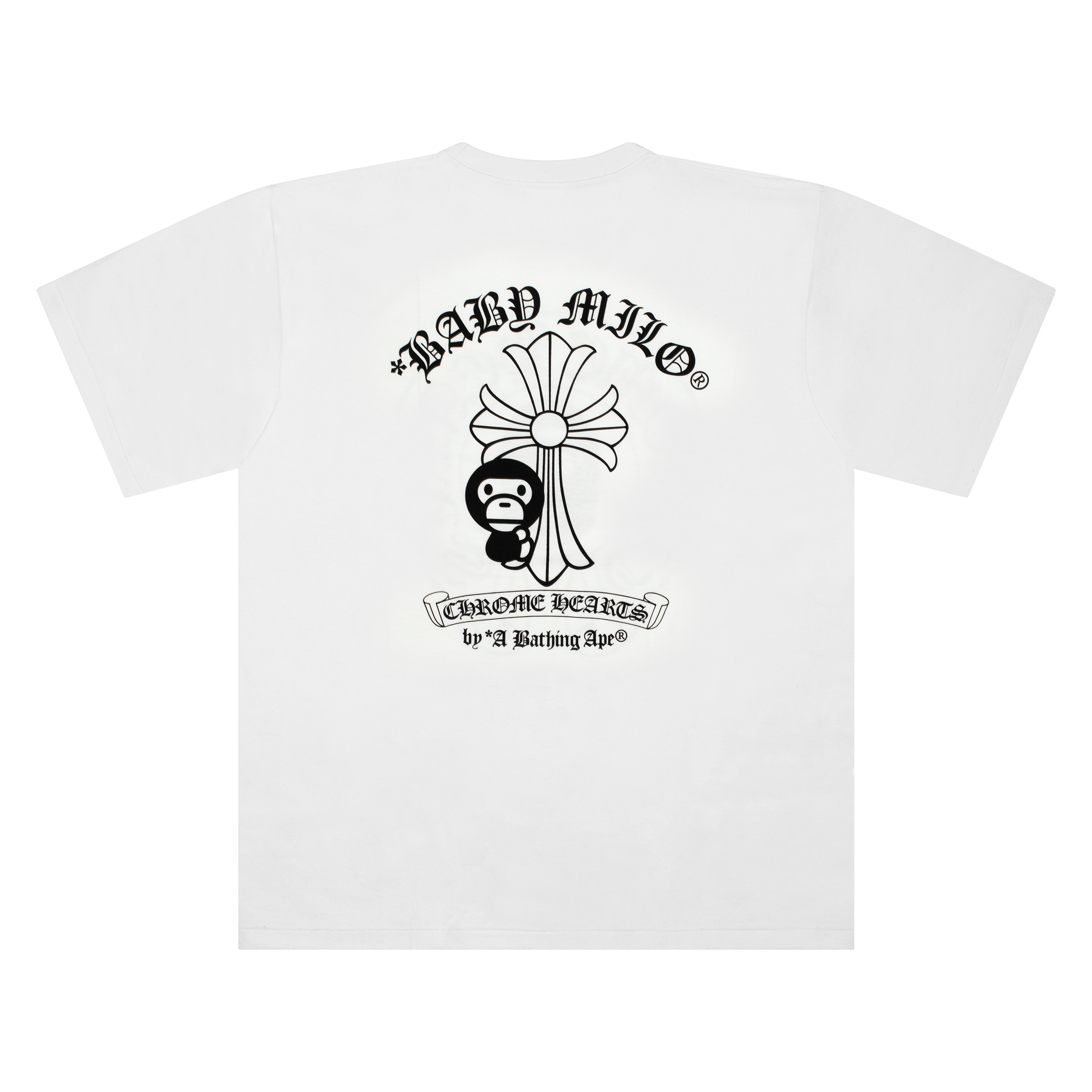 BAPE CHROME HEARTS BABY MILO TEE