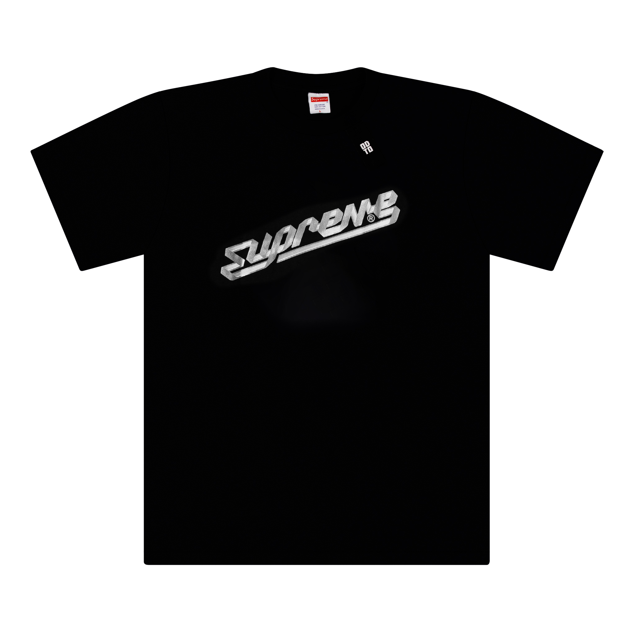 黑色 SUPREME 横幅 T 恤