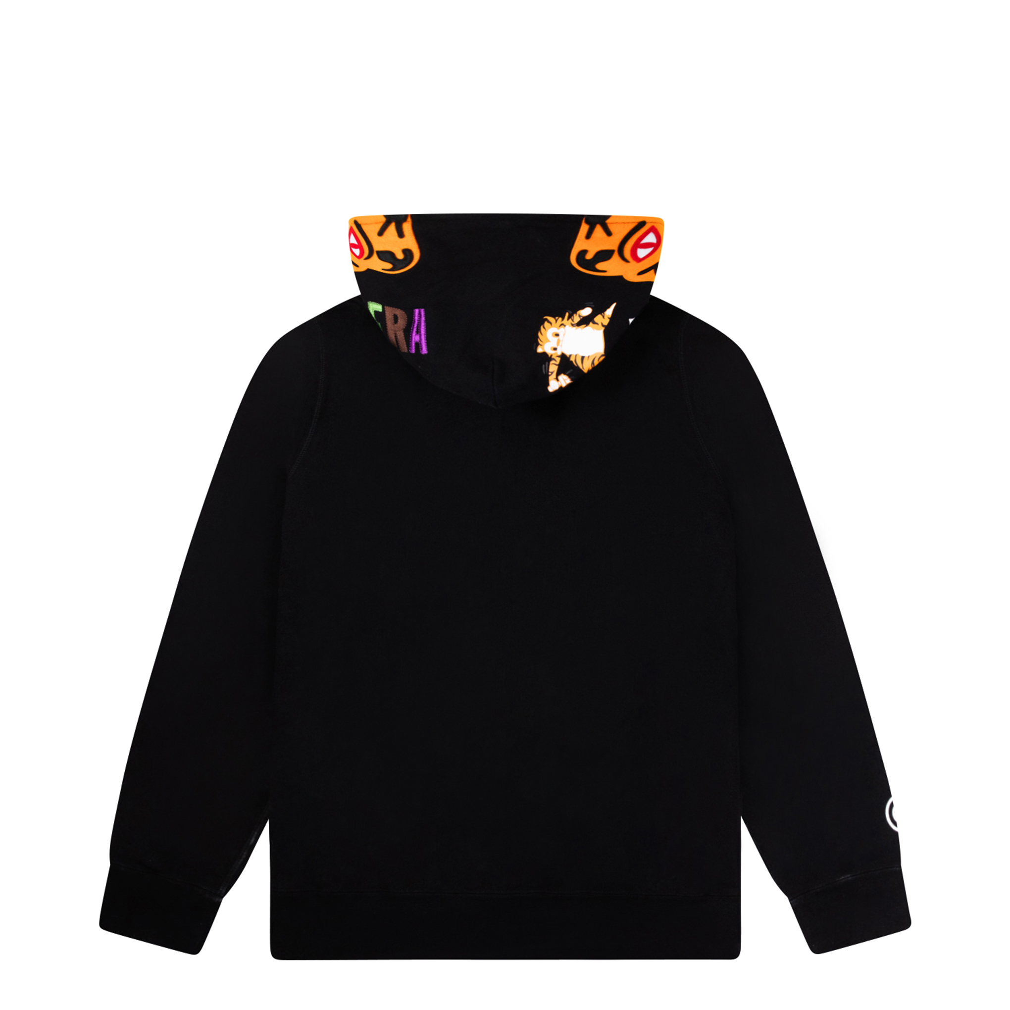 BAPE TIGER FULL ZIP HOODIE BLACK