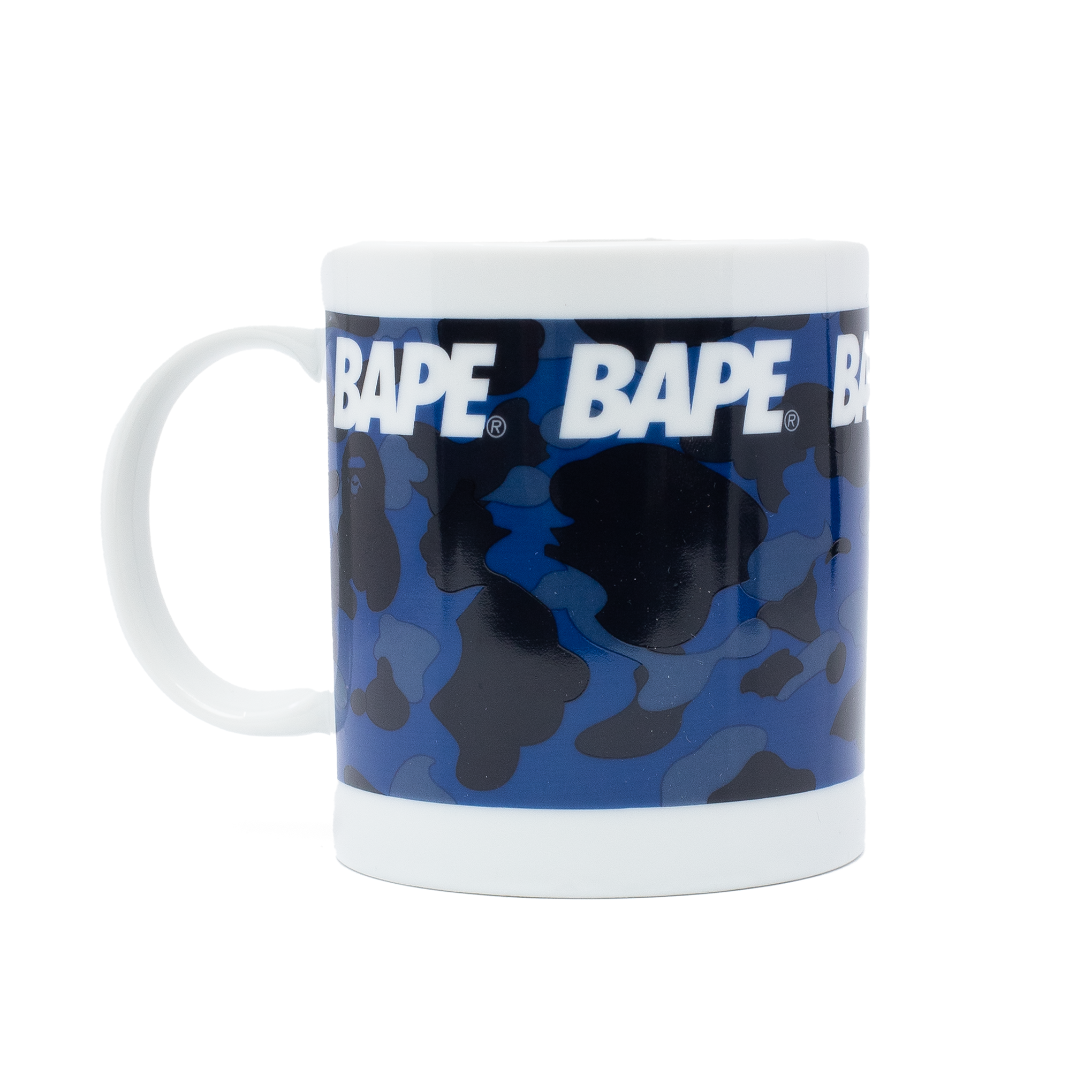 BAPE 彩色迷彩马克杯 蓝色