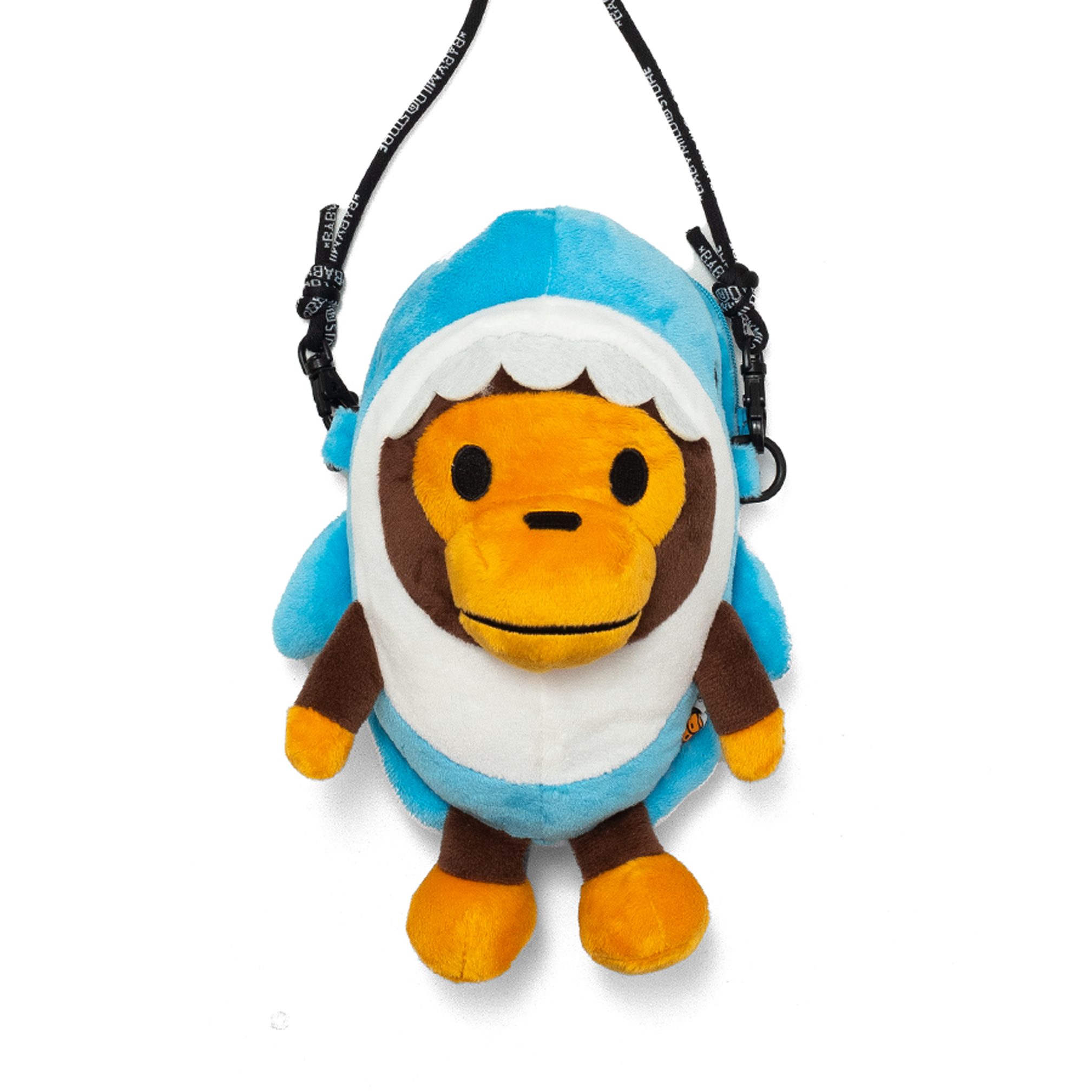 BAPE BABY MILO PLUSH SHARK MOBILE POUCH