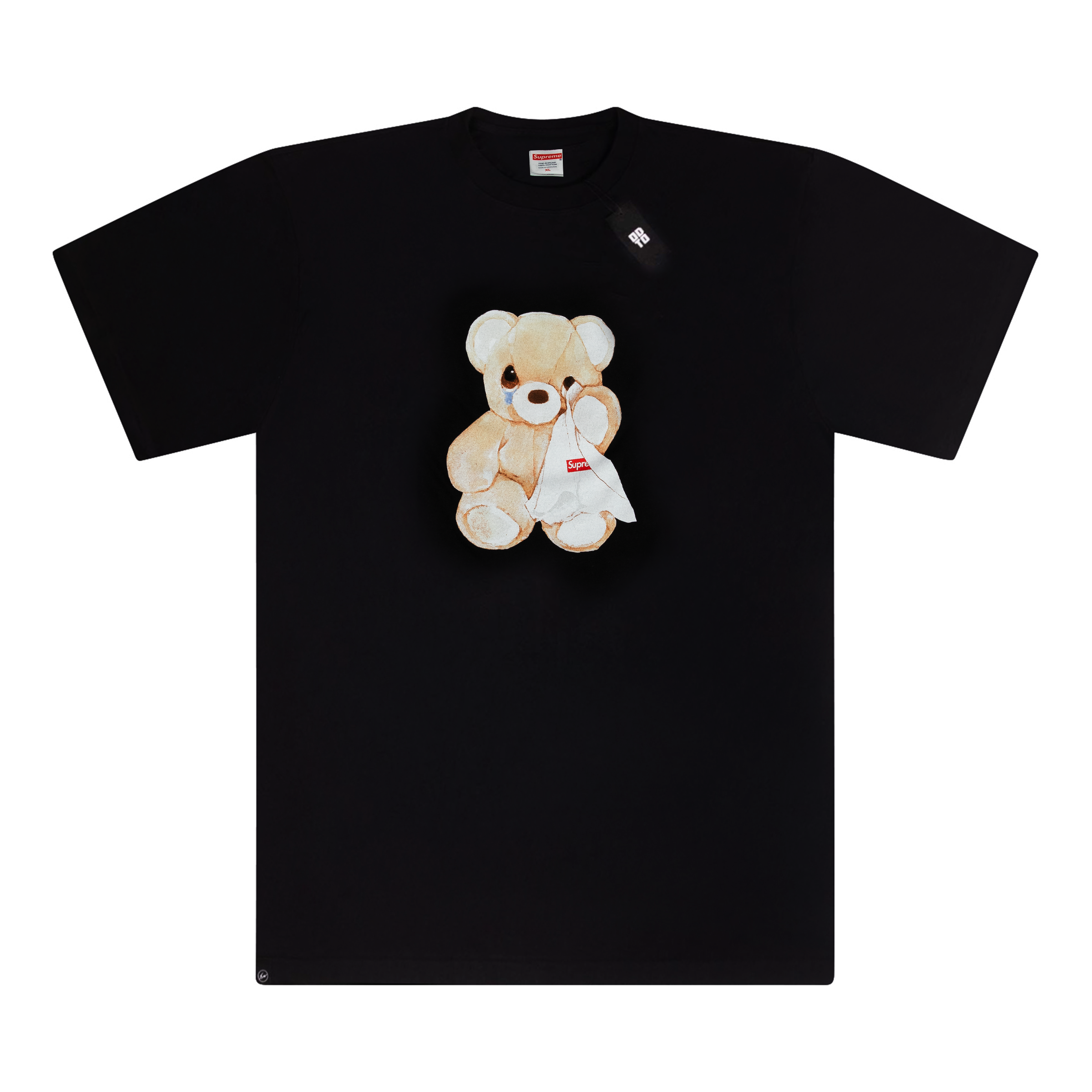 SUPREME BEAR TEE BLACK