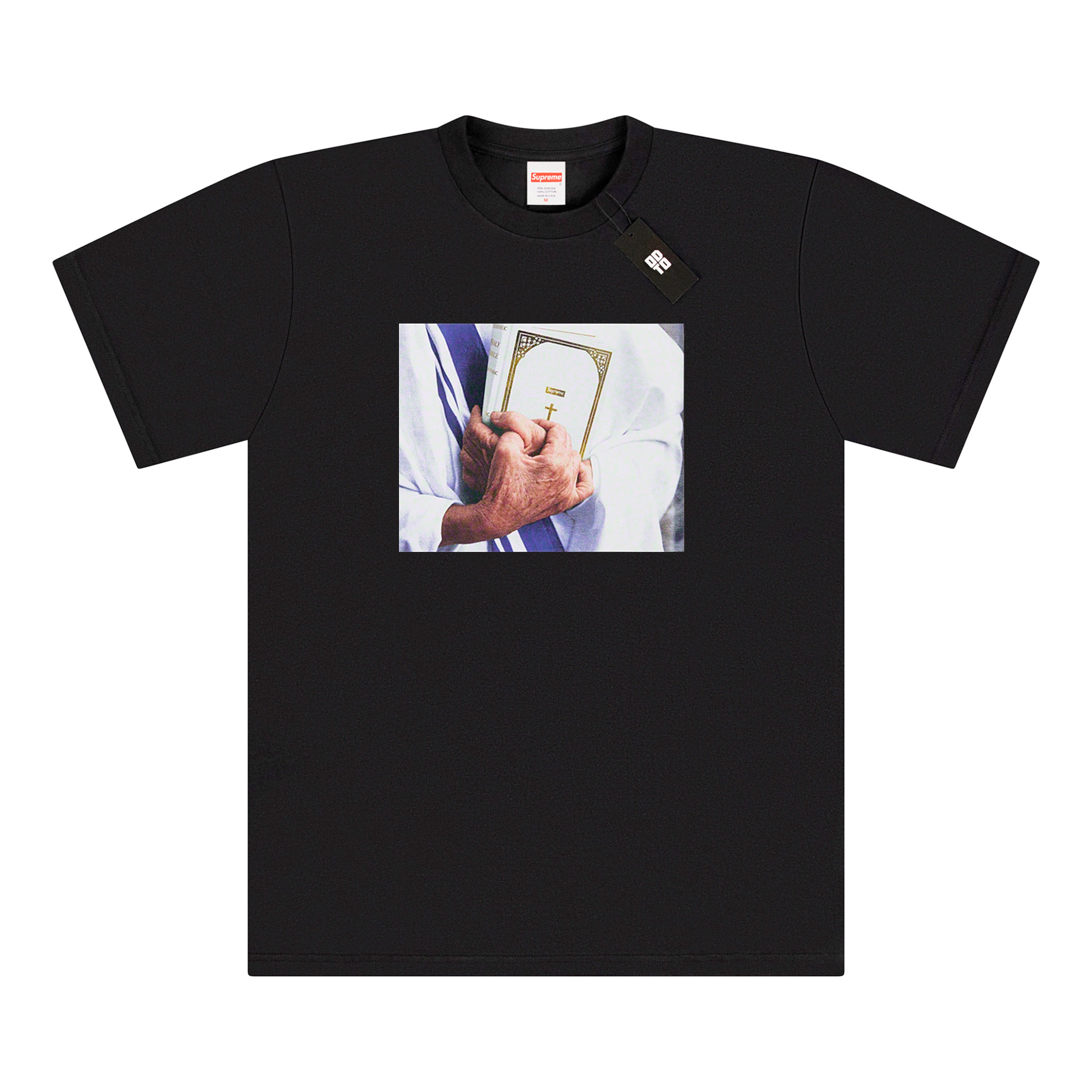 SUPREME BIBLE TEE BLACK