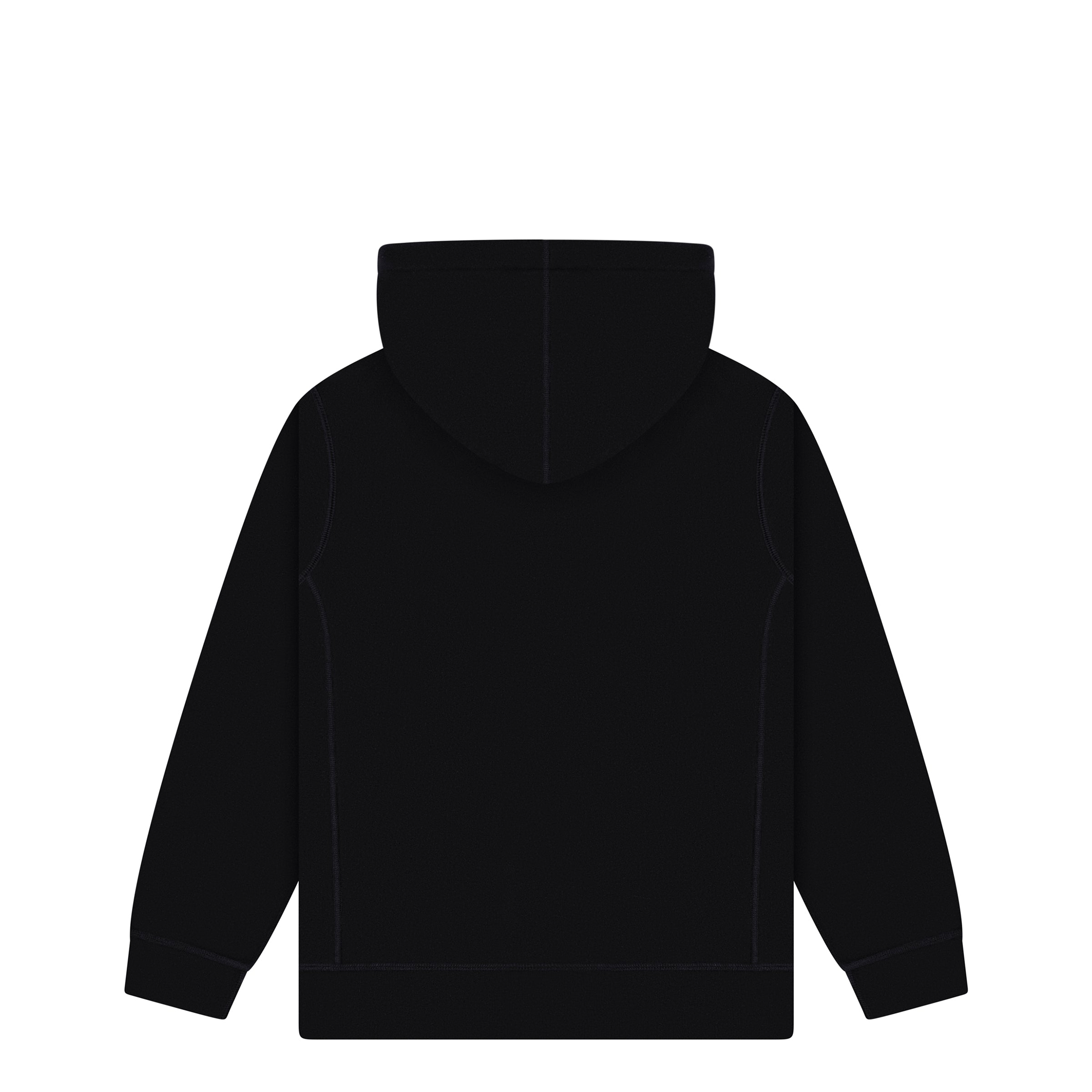SUPREME KAWS CHALK LOGO HOODIE BLACK