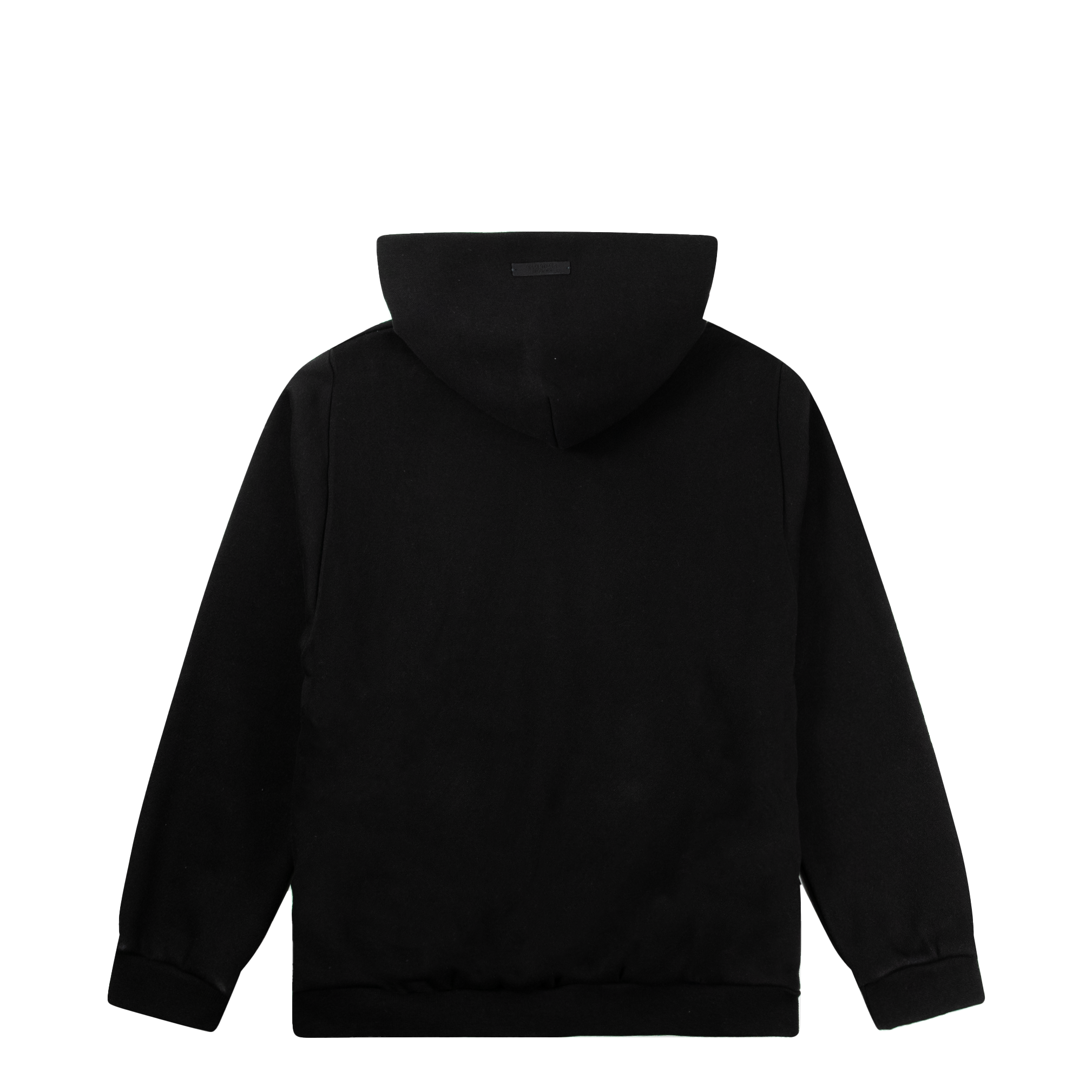 ESSENTIALS FW24 FLEECE HOODIE BLACK