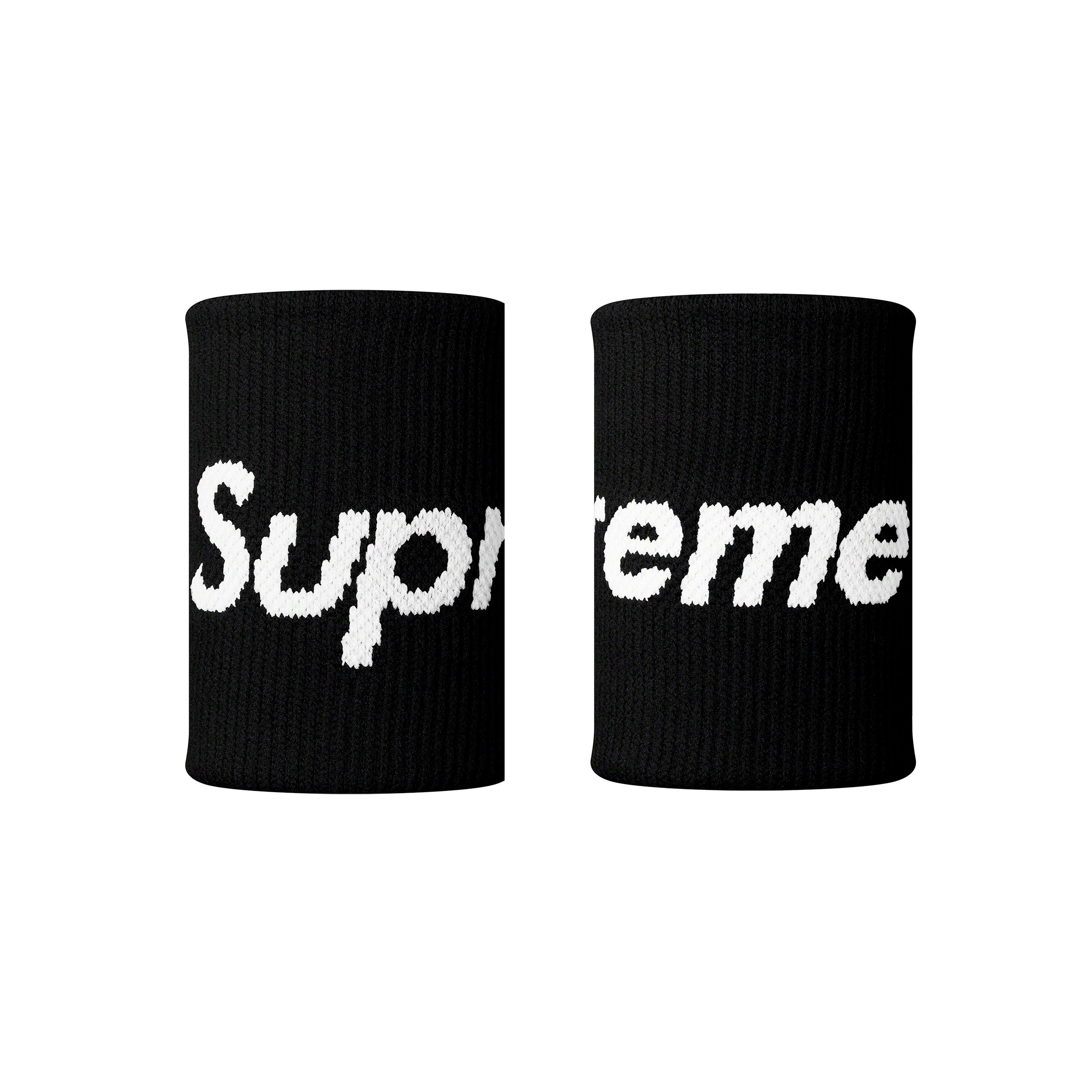 SUPREME NIKE NBA WRISTBANDS (PACK OF 2) BLACK