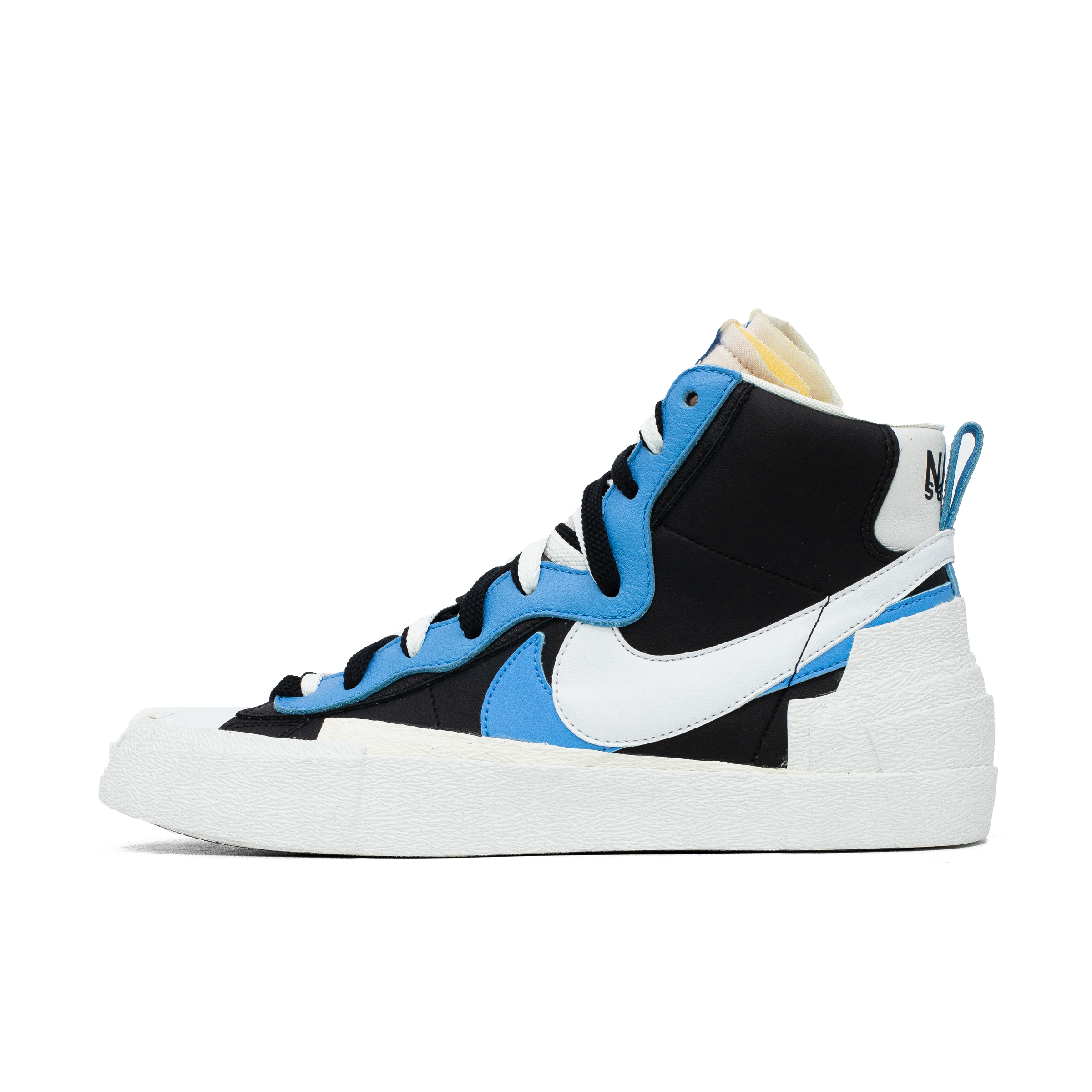 NIKE BLAZER MID SACAI WHITE BLACK LEGEND BLUE