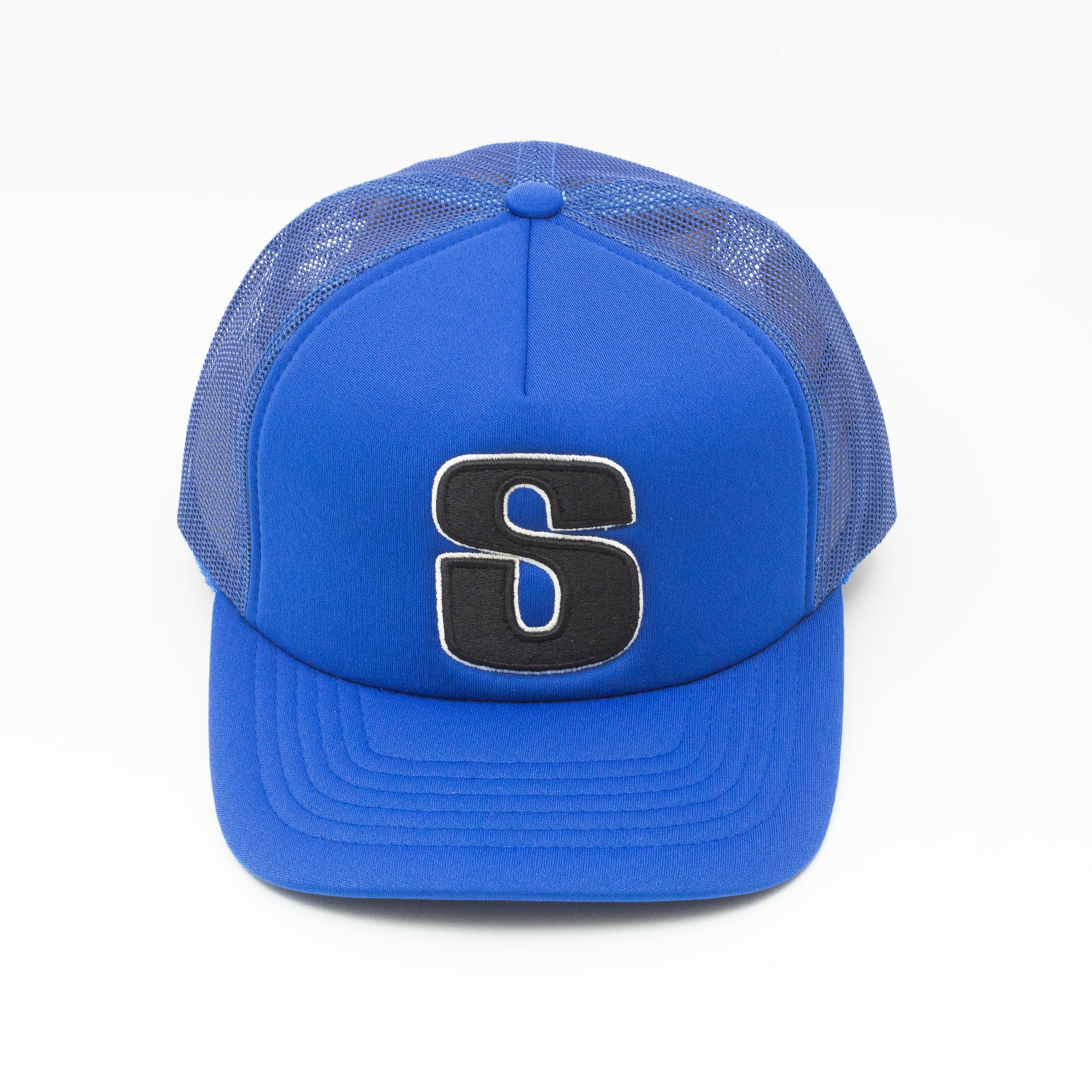 STUSSY BIG S TRUCKER CAP ROYAL