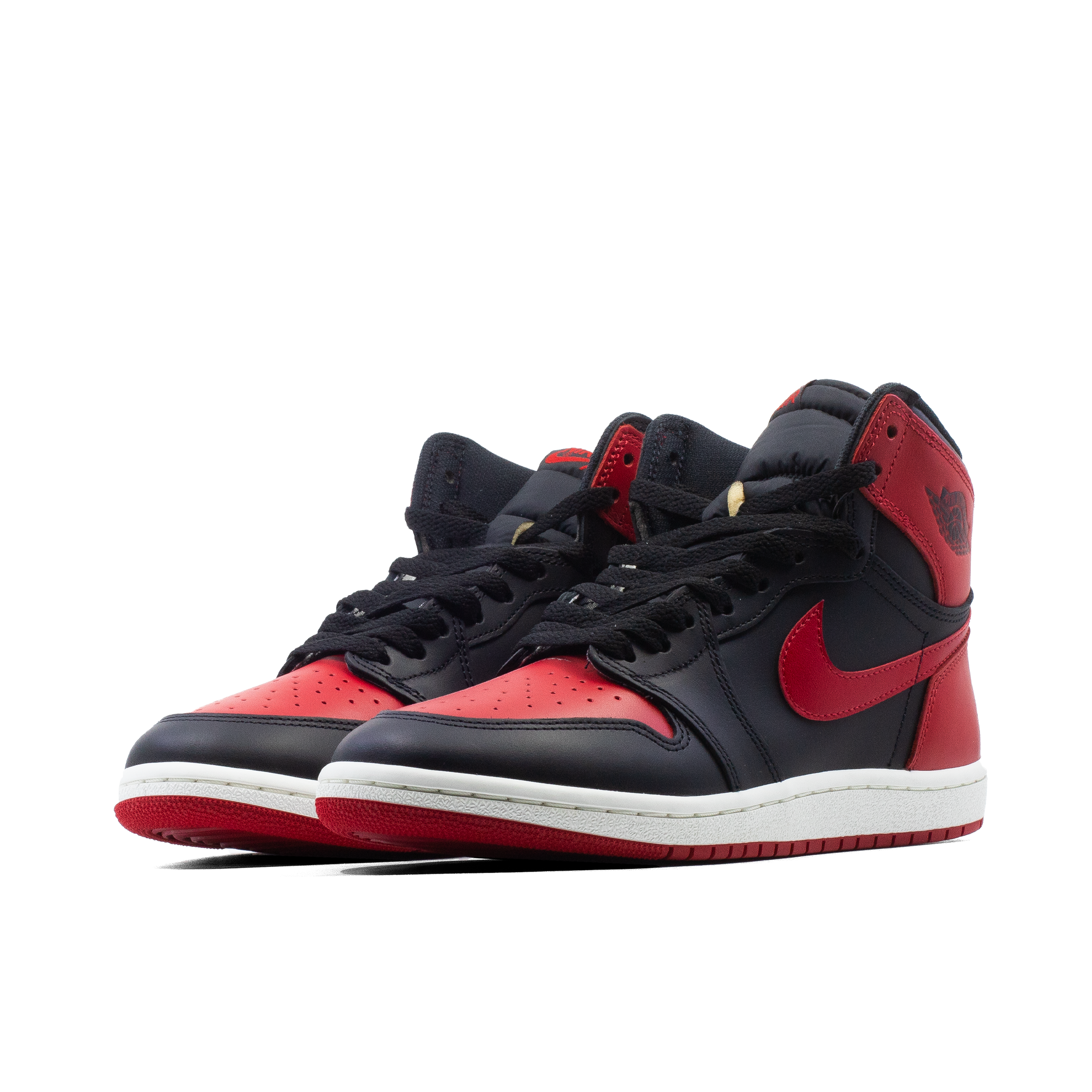 air jordan 1 bred toe high