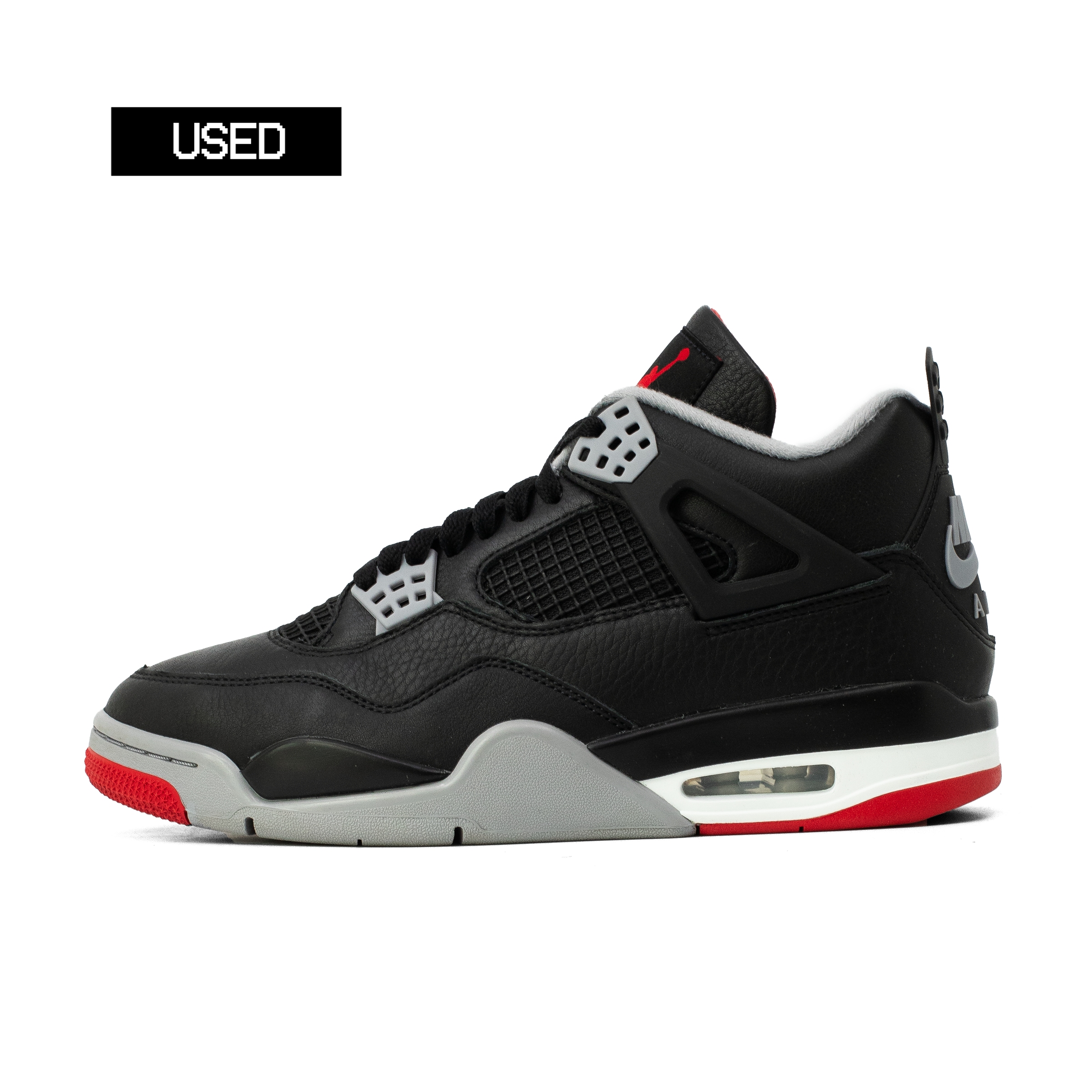 AIR JORDAN 4 BRED REIMAGINED [USED - SIZE 10]