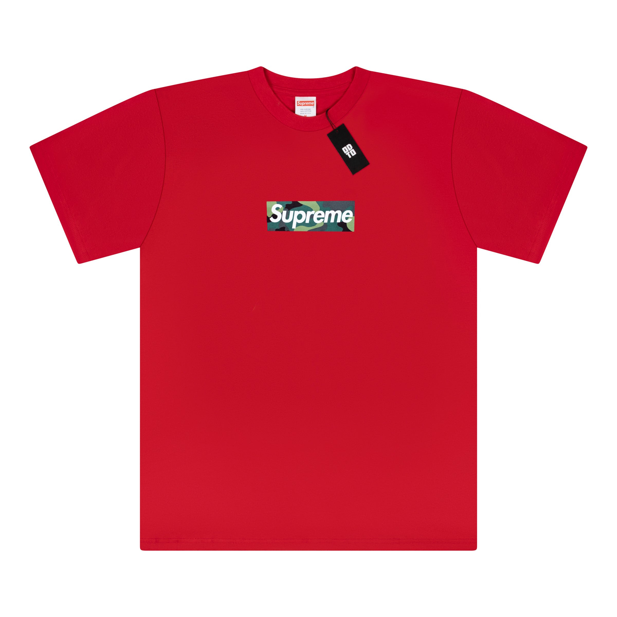 SUPREME BOX LOGO TEE CAMO/RED (FW23)