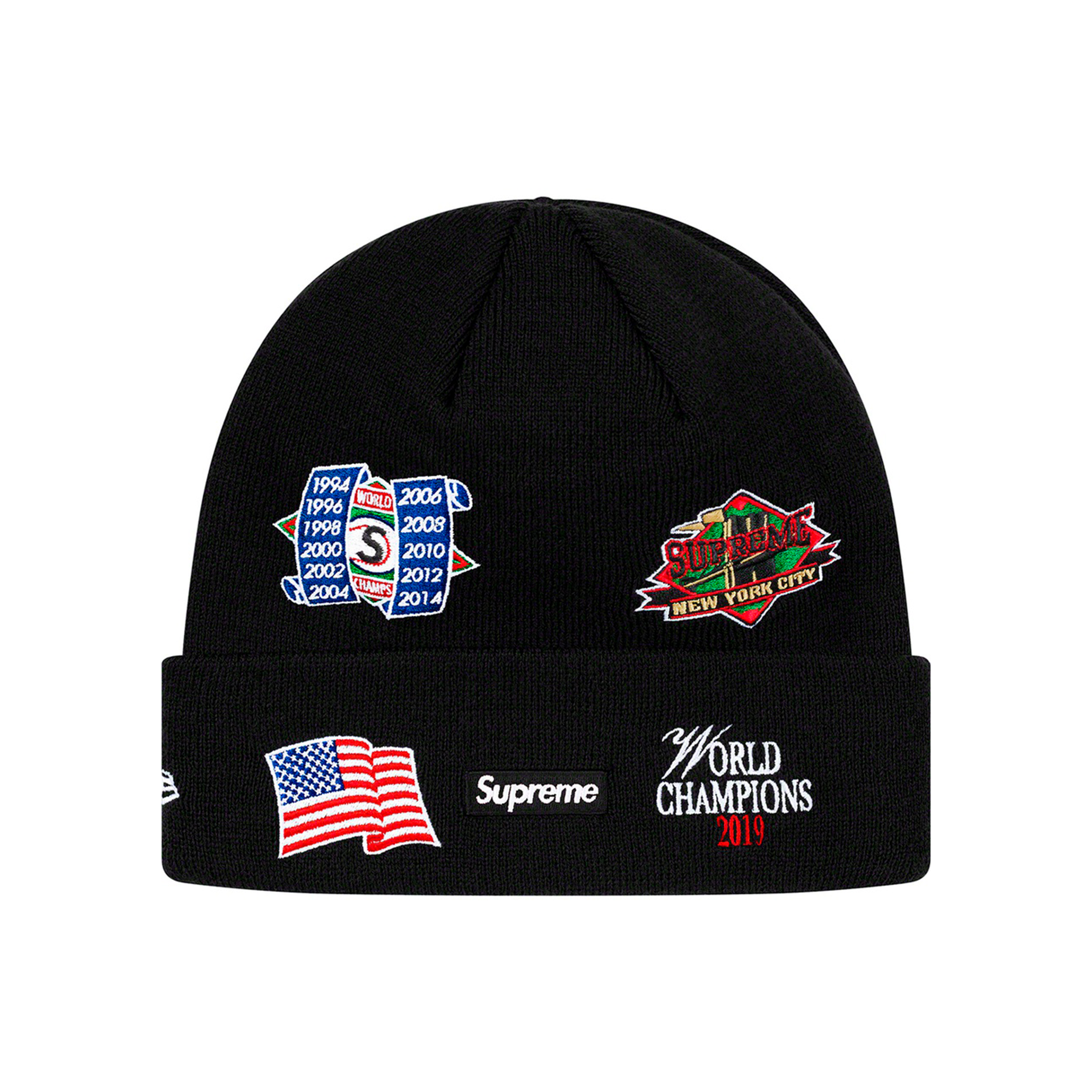 SUPREME CHAMPIONSHIP BEANIE BLACK