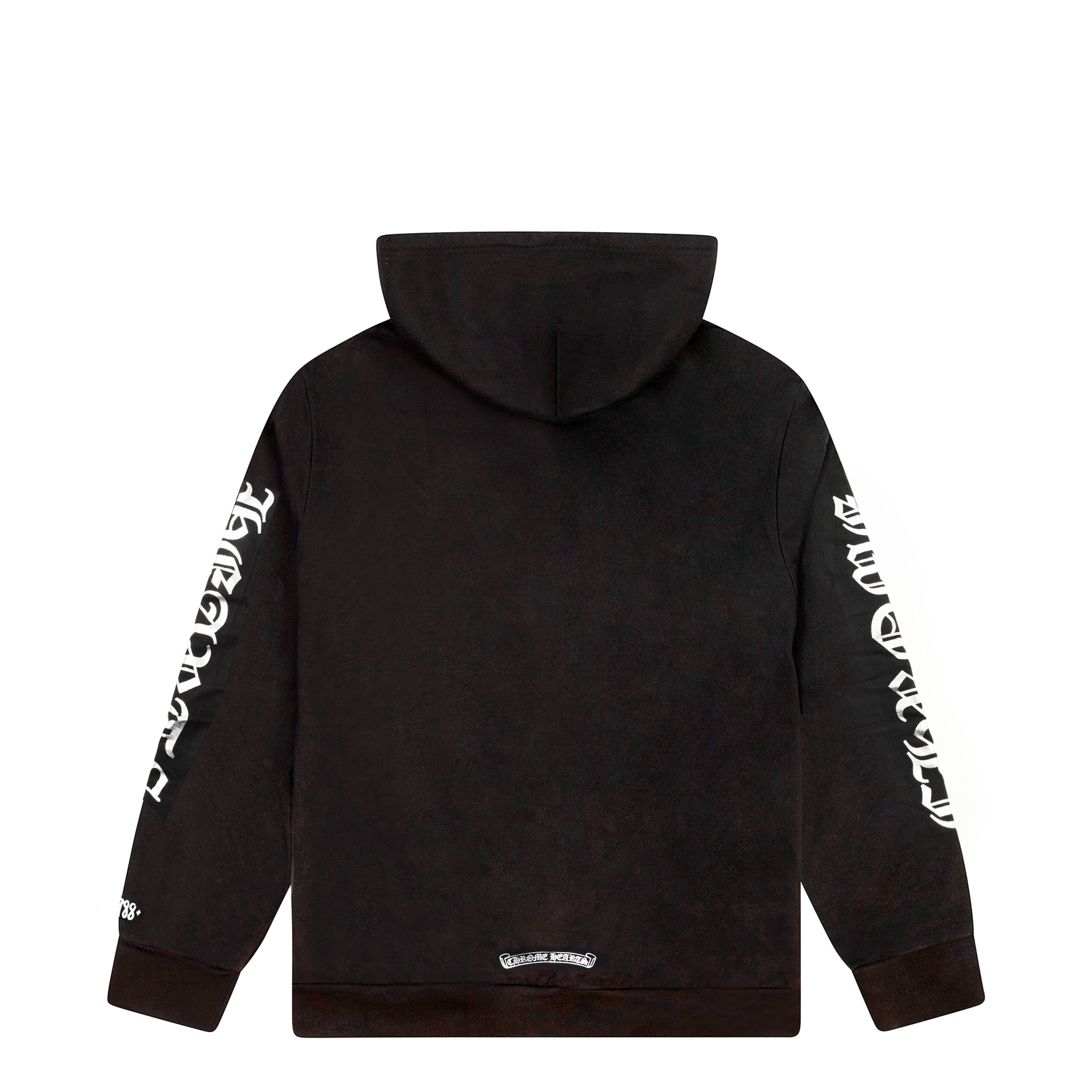 CHROME HEARTS 1988 PULLOVER HOODIE BLACK/CHROME