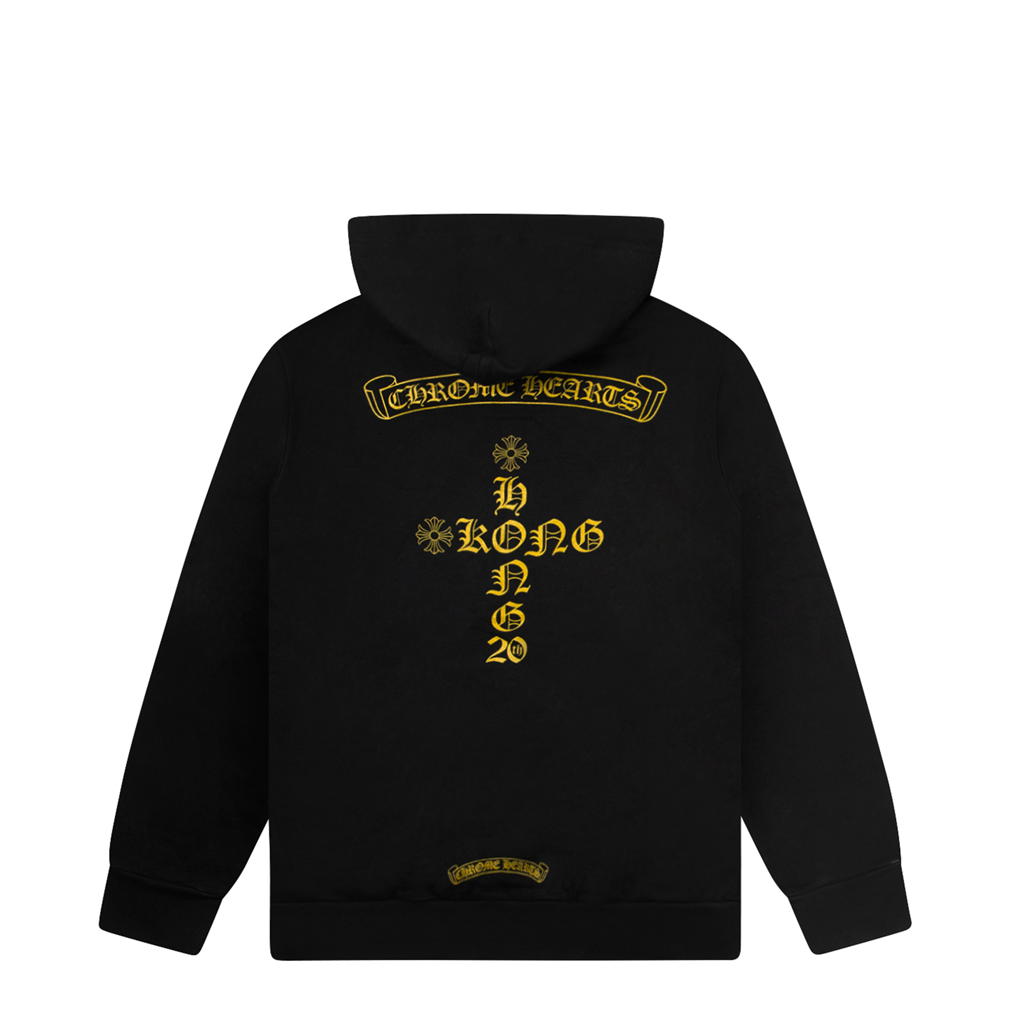 CHROME HEARTS HONG KONG 20TH ANNIVERSARY HOODIE BLACK