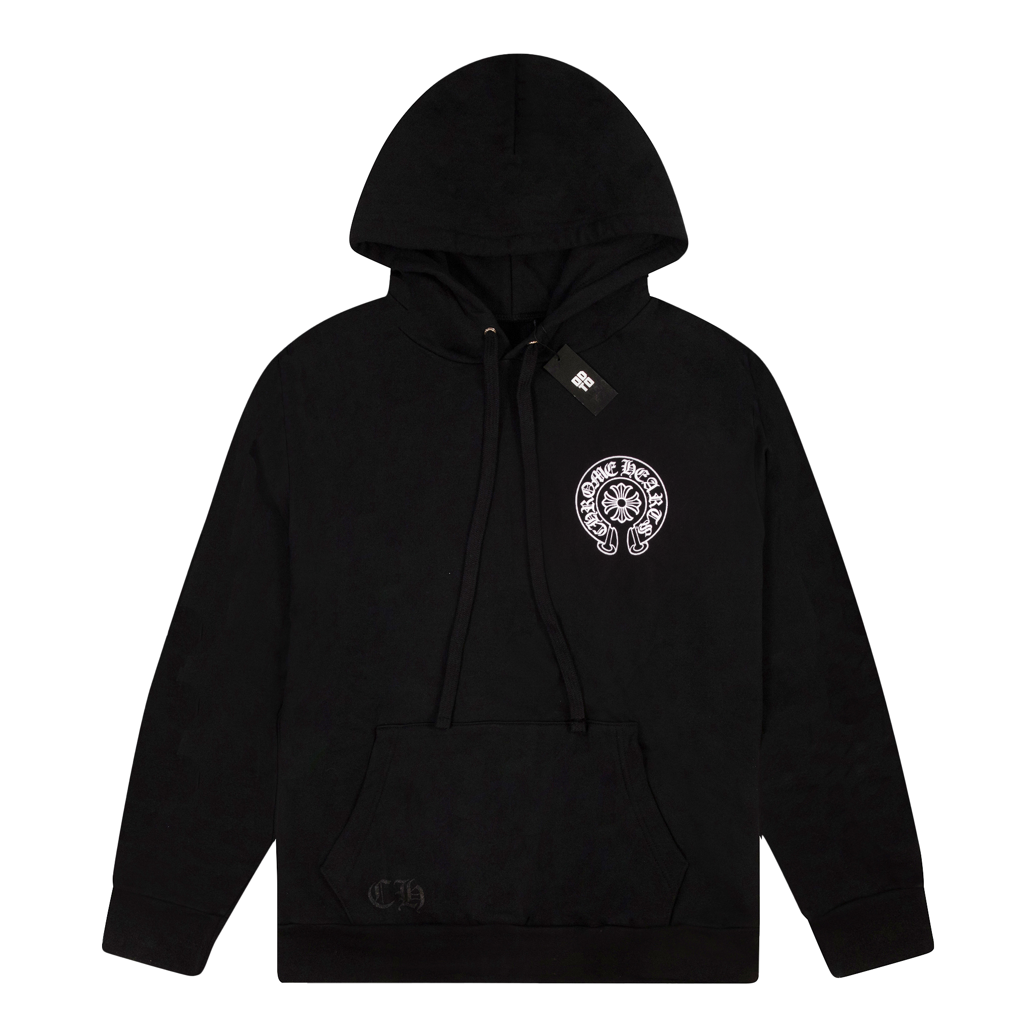 CHROME HEARTS HONG KONG EXCLUSIVE PULLOVER HOODIE BLACK