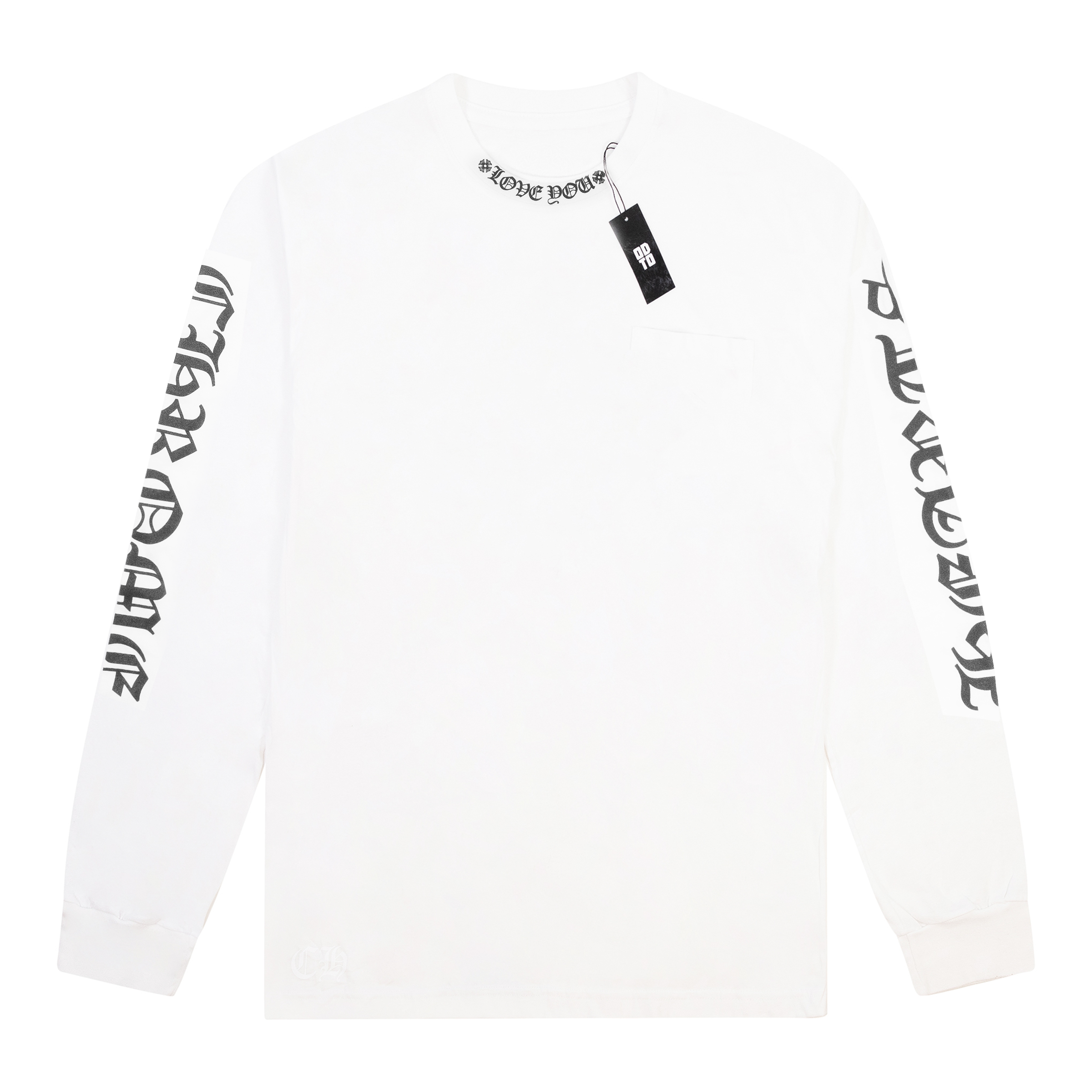 CHROME HEARTS LOVE YOU L/S TEE WHITE – ODTO CHROME HEARTS LOVE YOU L/S TEE WHITE – ODTO