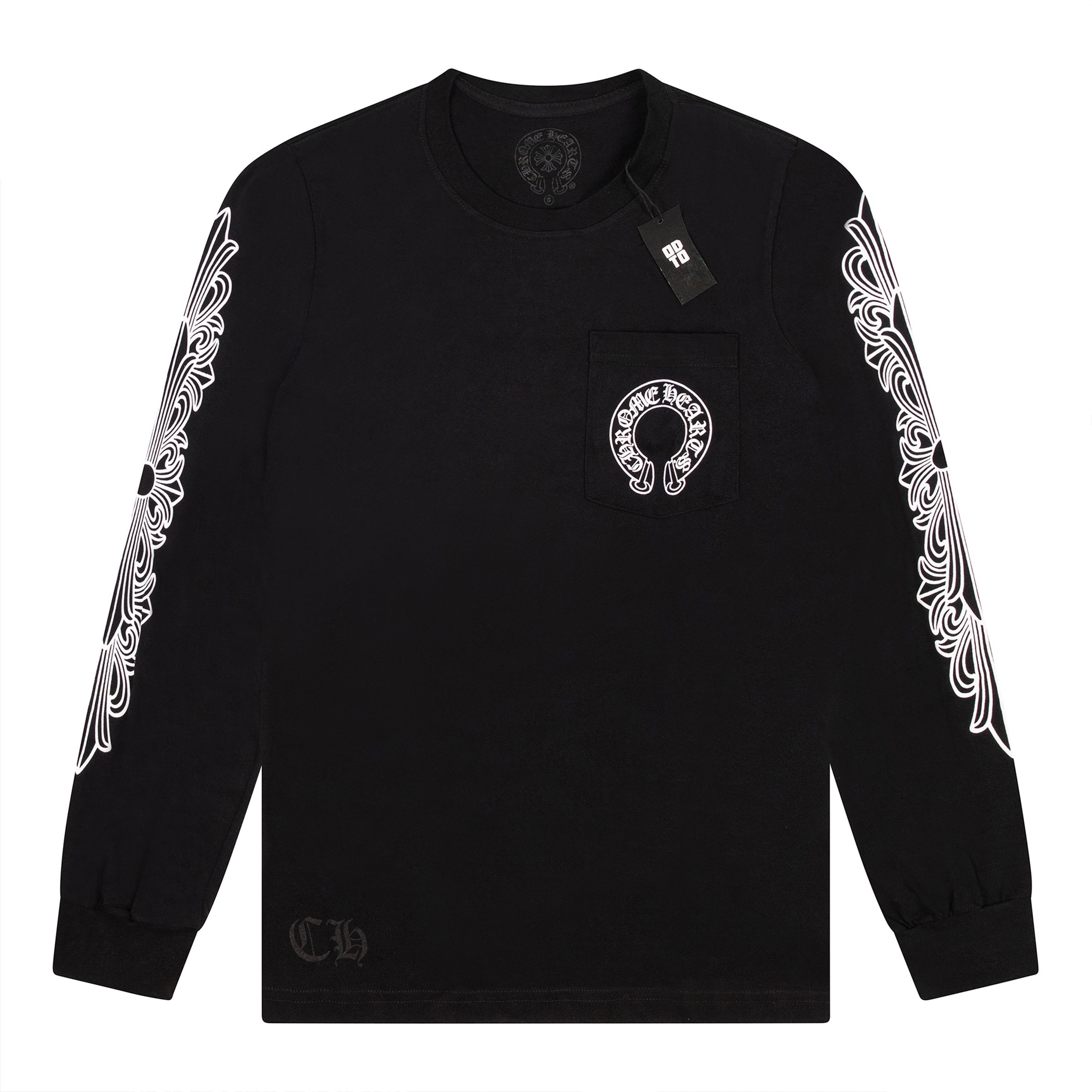 CHROME HEARTS MIAMI EXCLUSIVE L/S TEE BLACK – ODTO