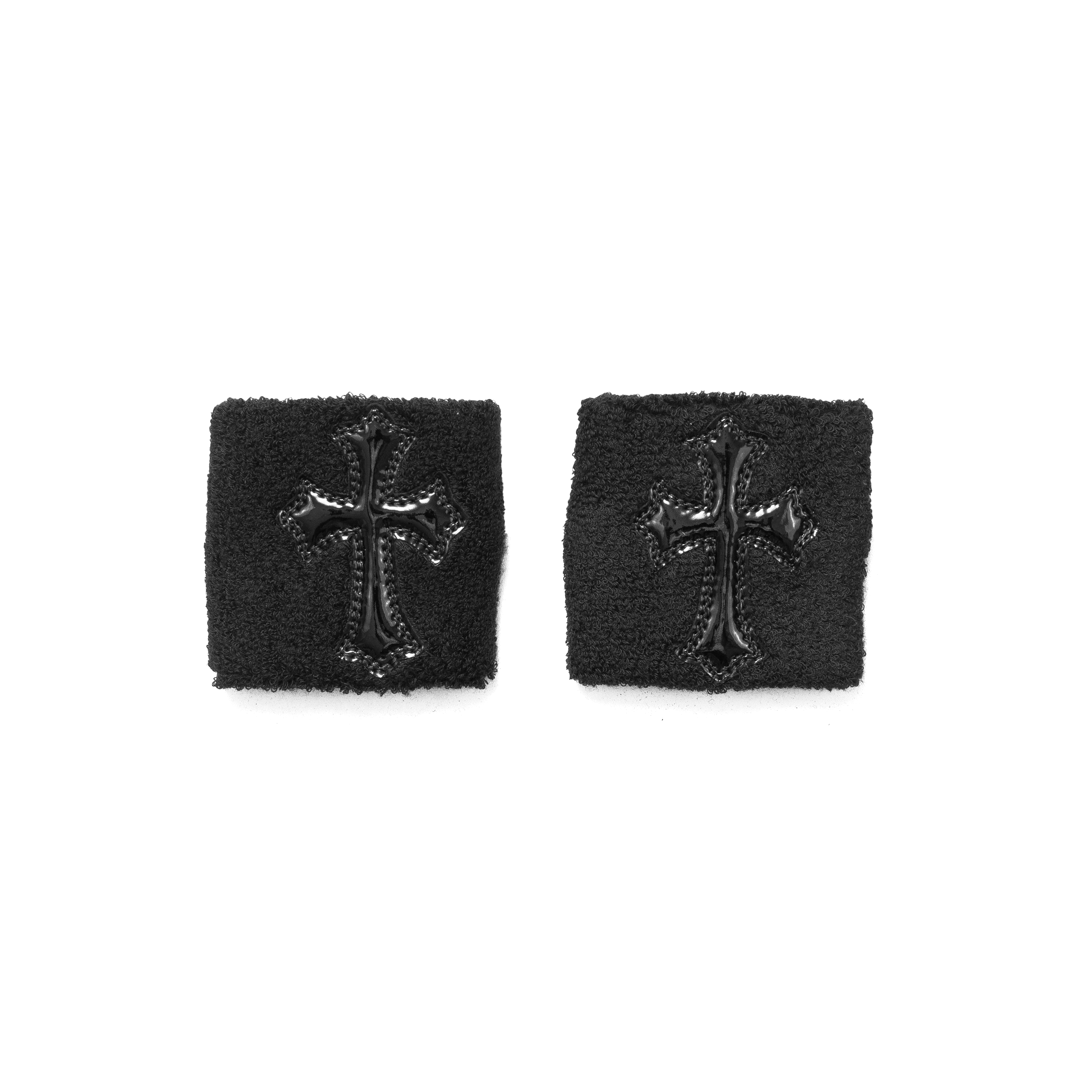 CHROME HEARTS SWEATBAND SET BLACK
