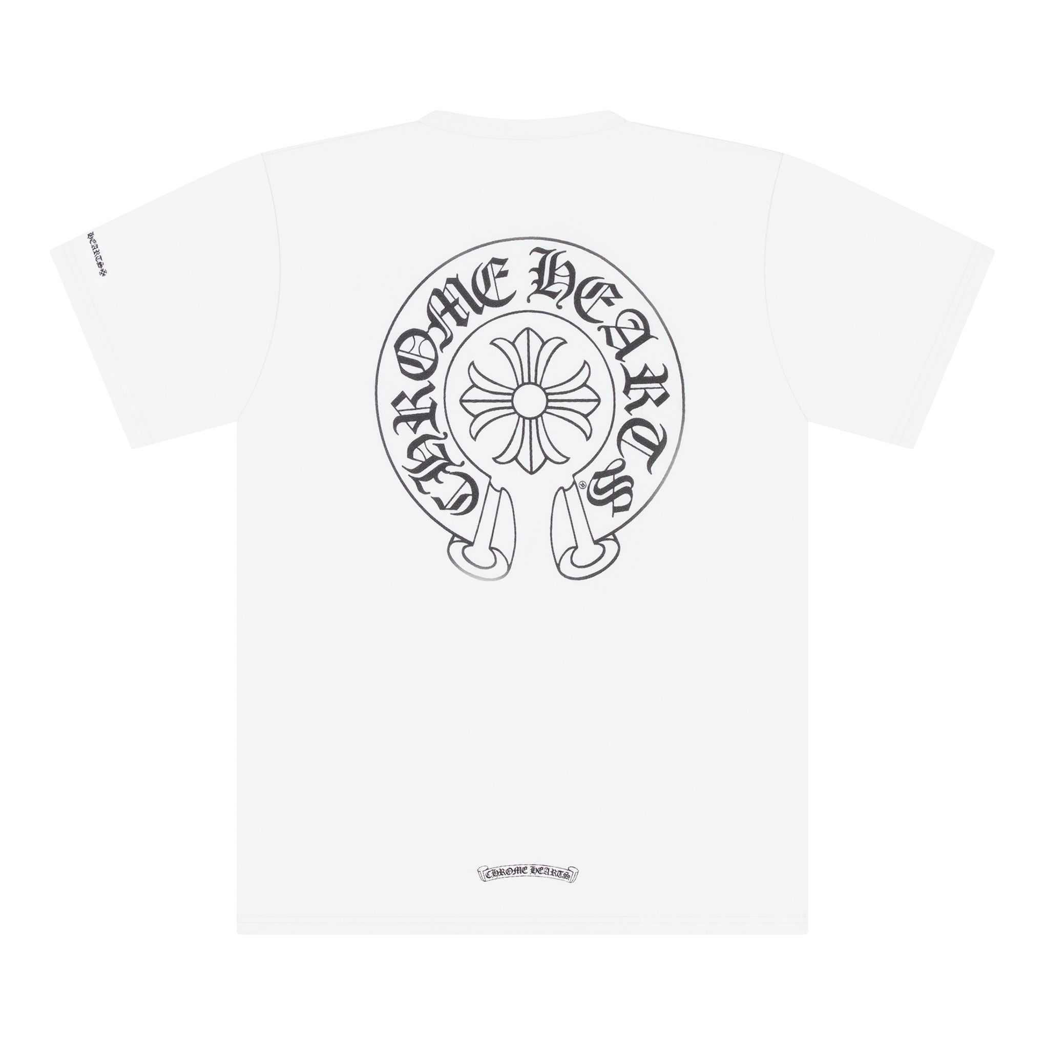 CHROME HEARTS 马蹄形口袋 T 恤 白色