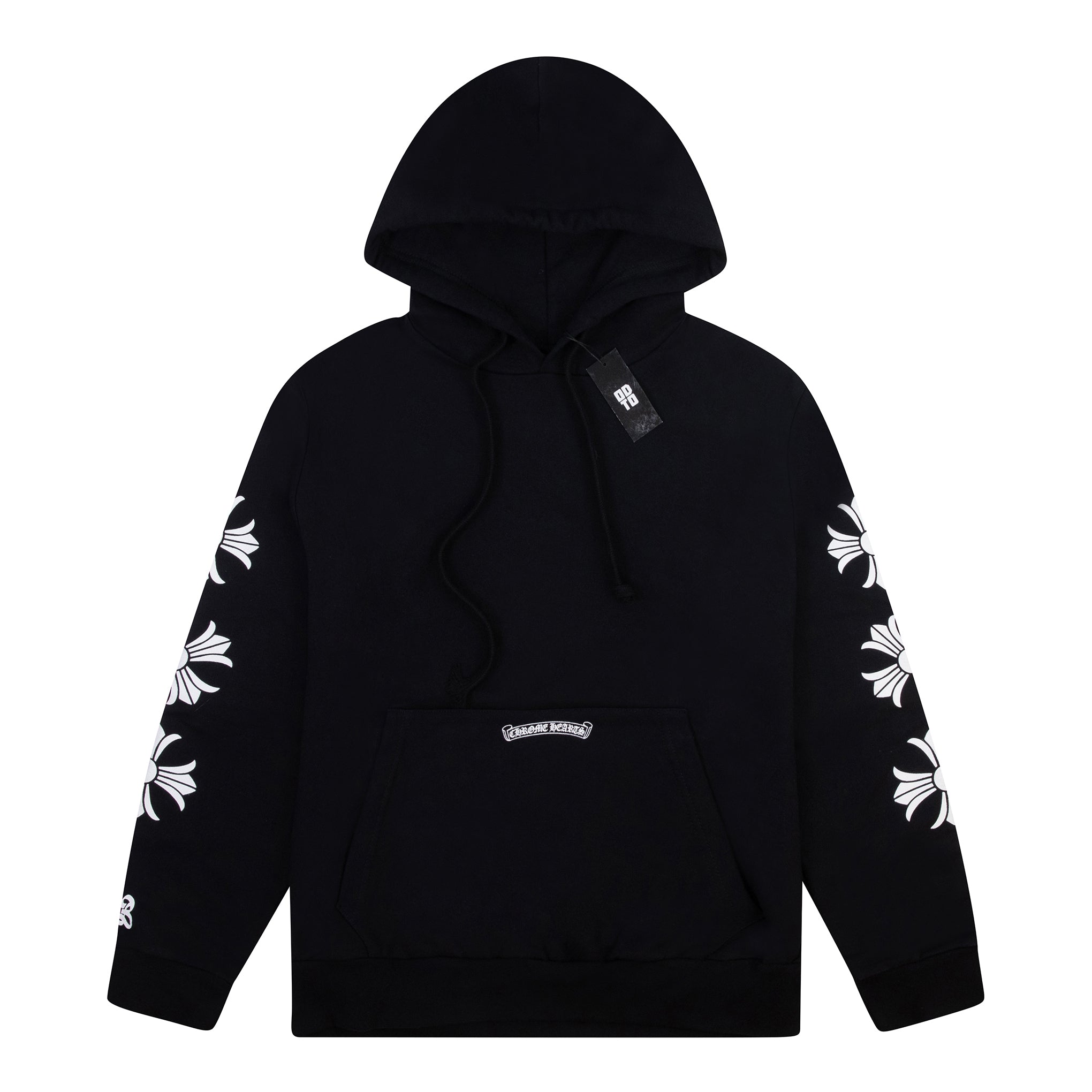 CHROME HEARTS CERTIFIED LOVER BOY HOODIE BLACK – ODTO