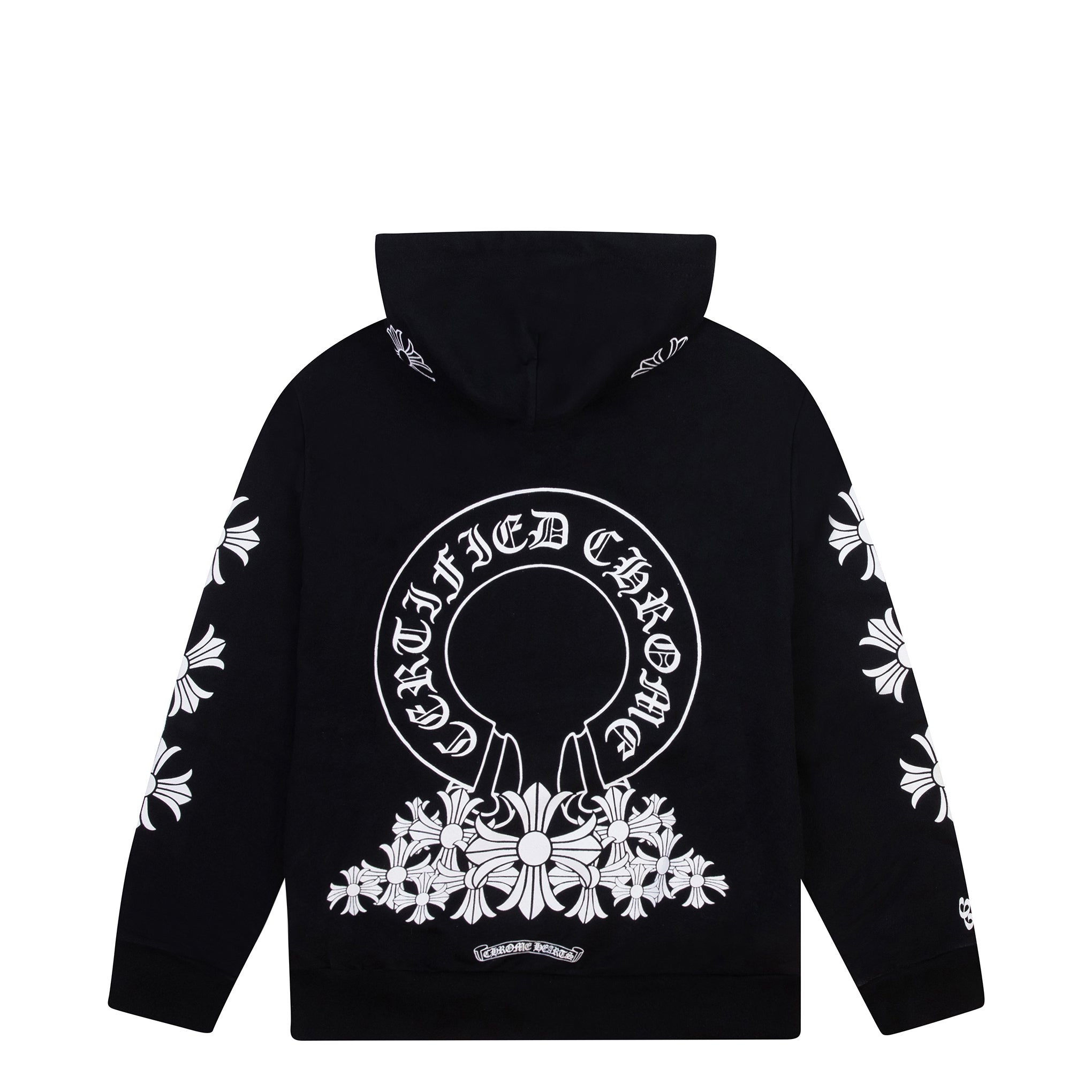 CHROME HEARTS CERTIFIED LOVER BOY HOODIE BLACK – ODTO