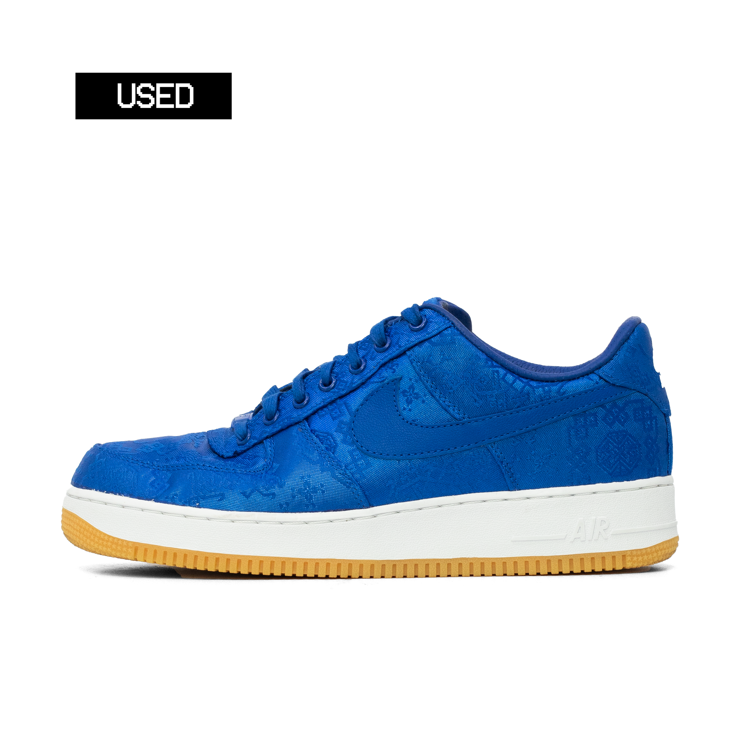 NIKE AIR FORCE 1 LOW CLOT BLUE SILK [USED - SIZE 10]