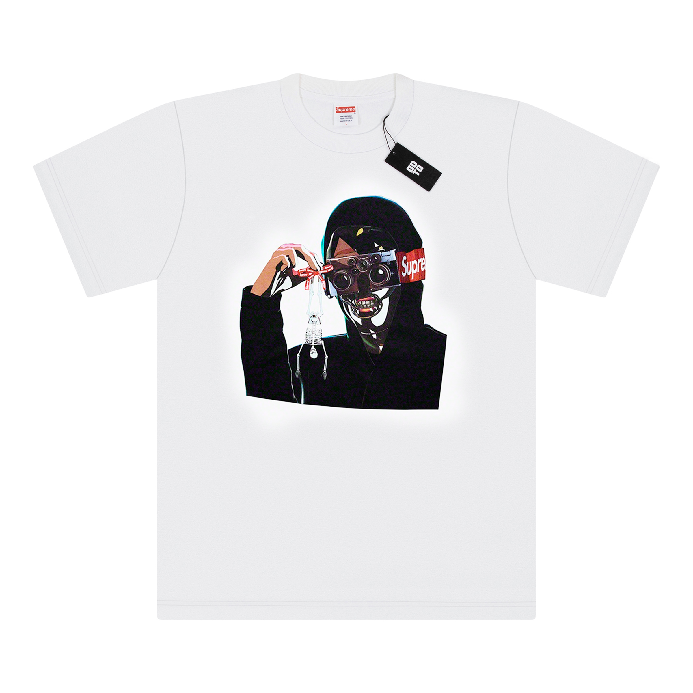 SUPREME CREEPER TEE WHITE