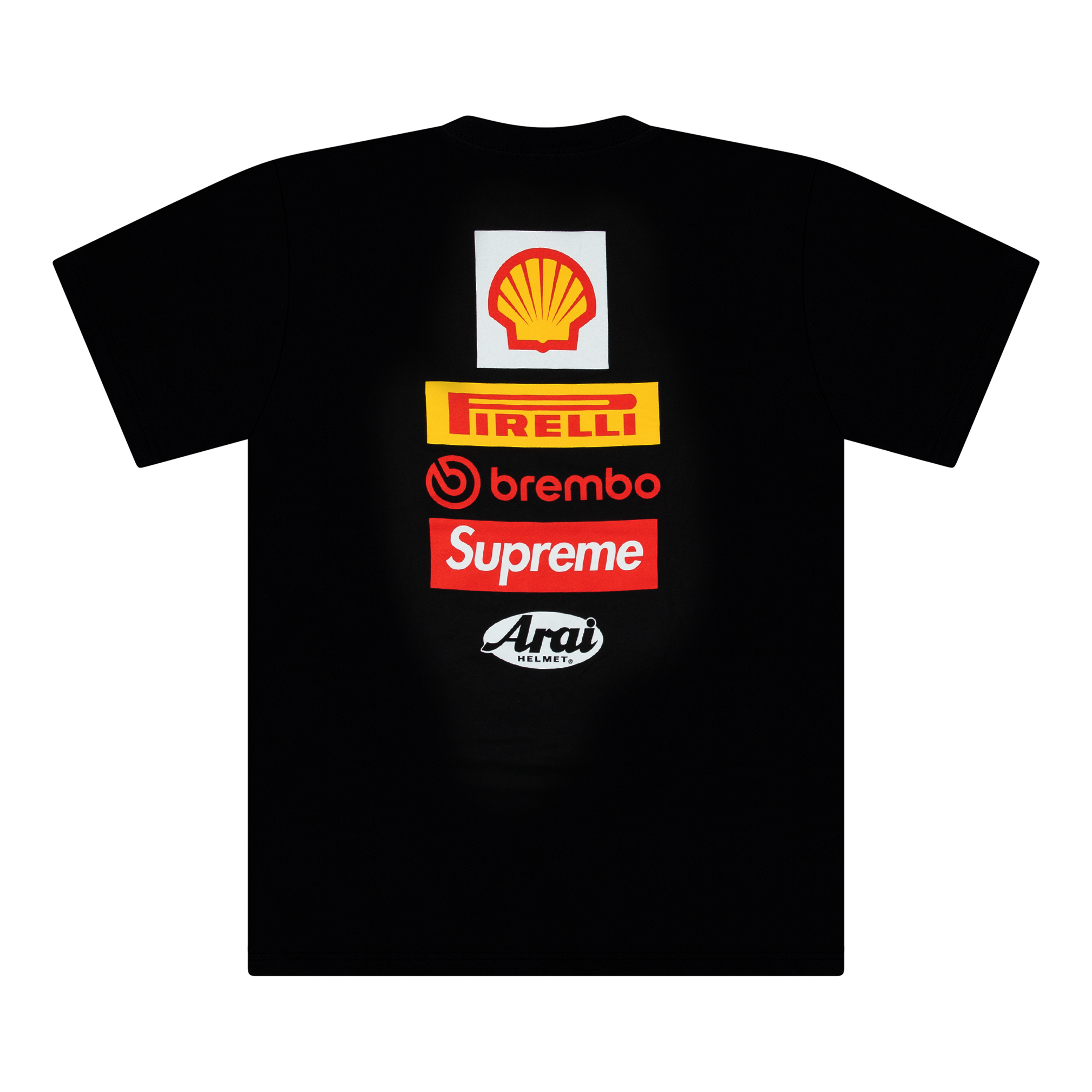 SUPREME DUCATI LOGO TEE BLACK