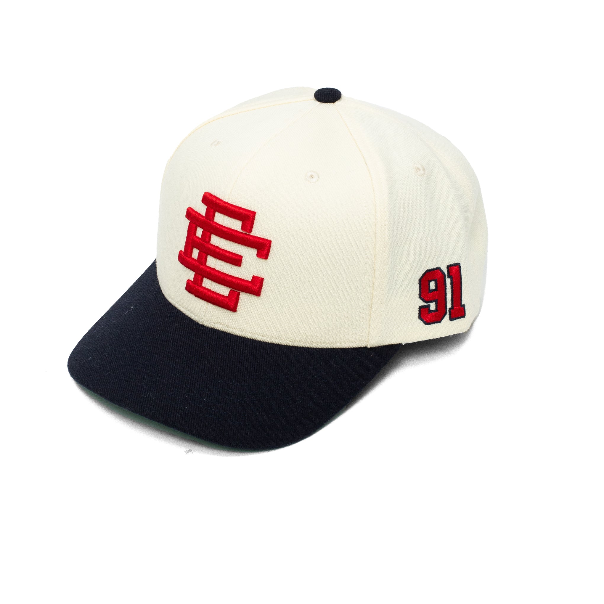 ERIC EMANUEL EE BASIC HAT CREAM/RED/NAVY