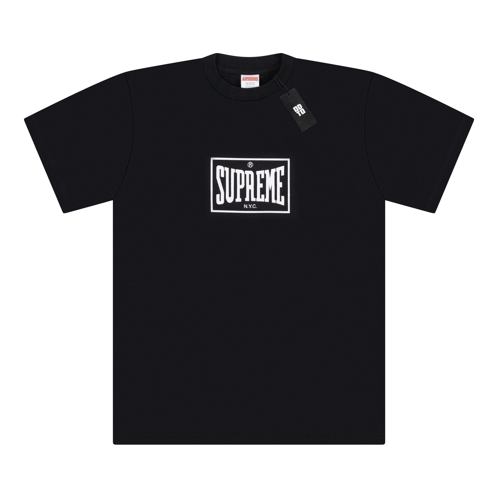 SUPREME EVERLAST 黑色 T 恤