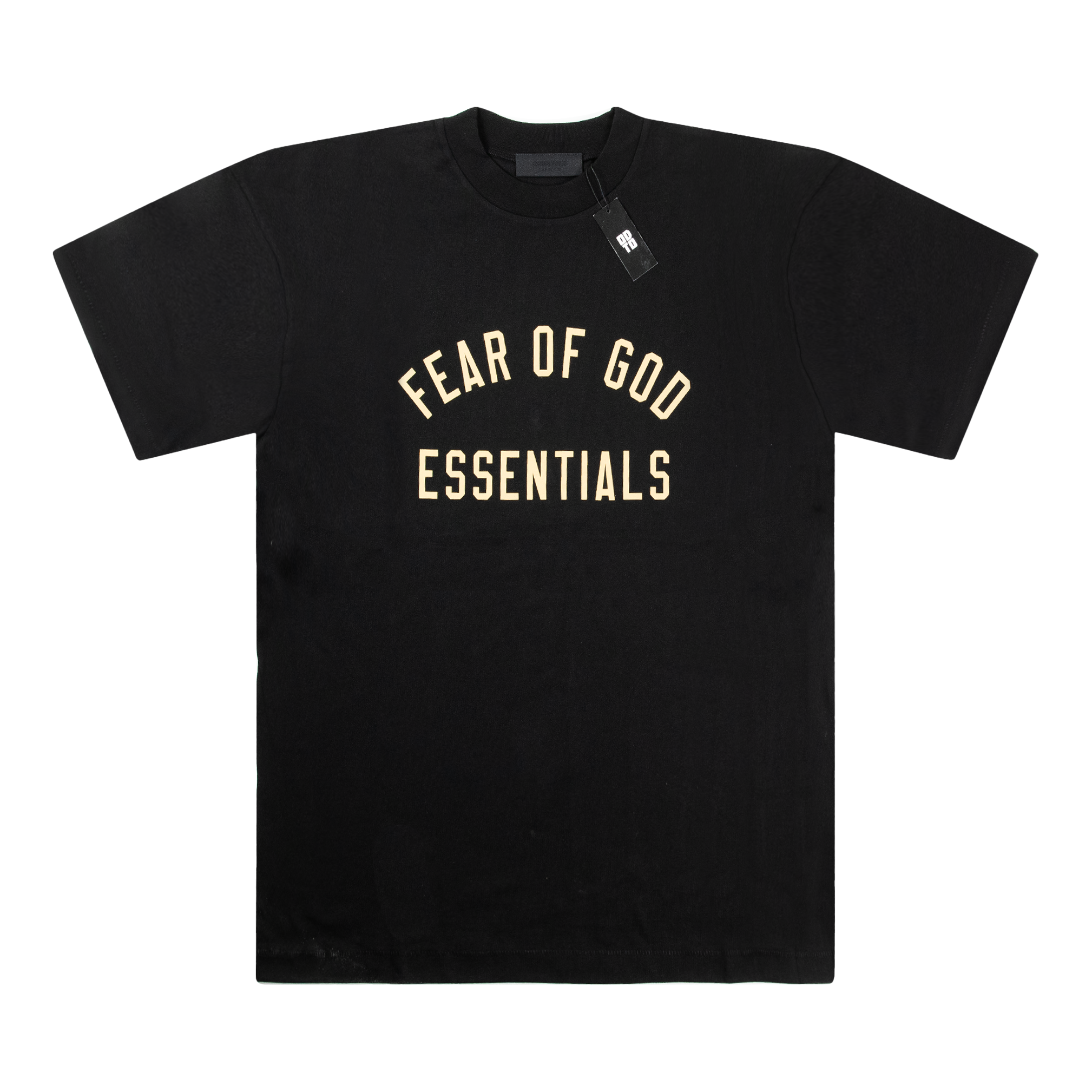 ESSENTIALS JERSEY CREWNECK TEE BLACK