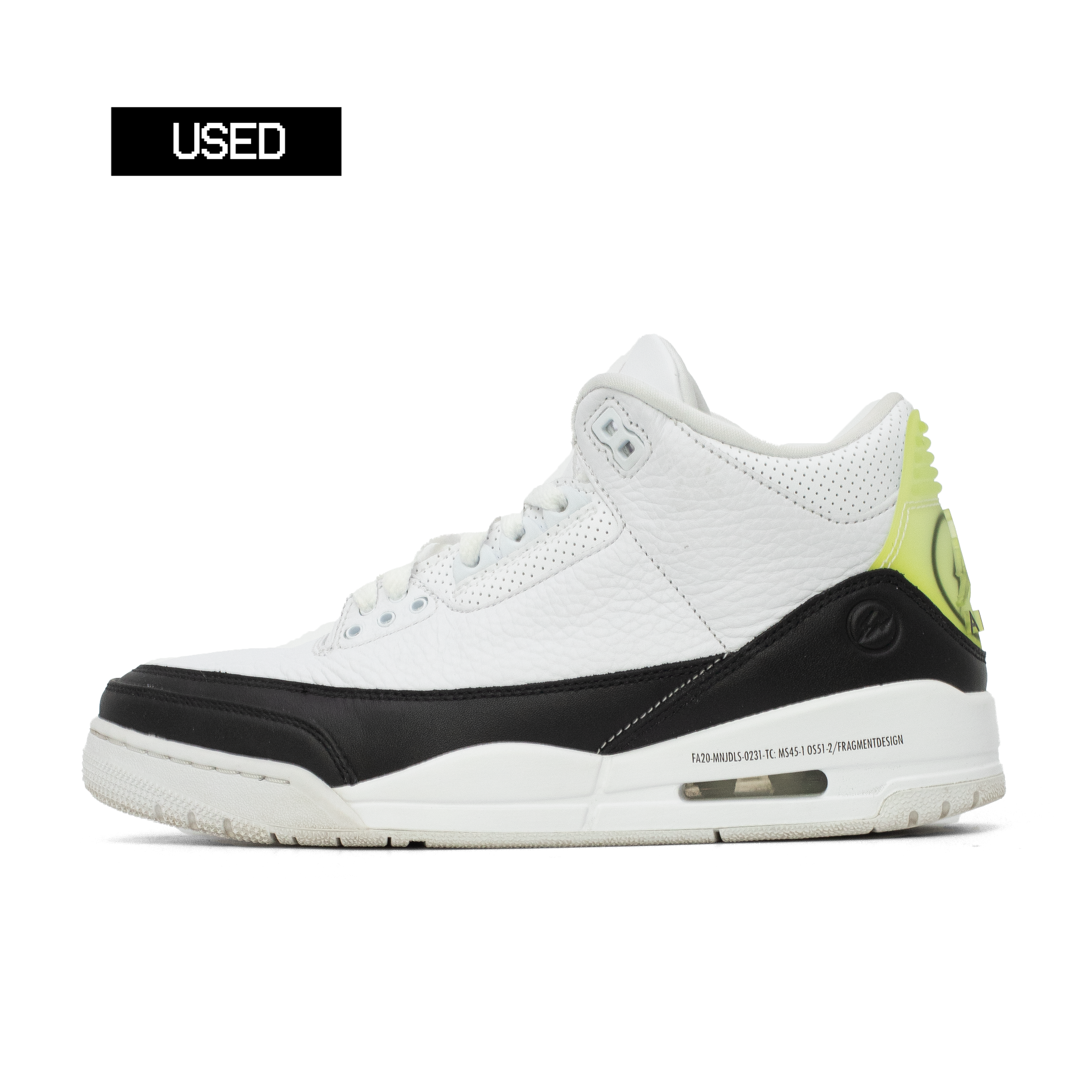 AIR JORDAN 3 FRAGMENT [USED - SIZE 8]