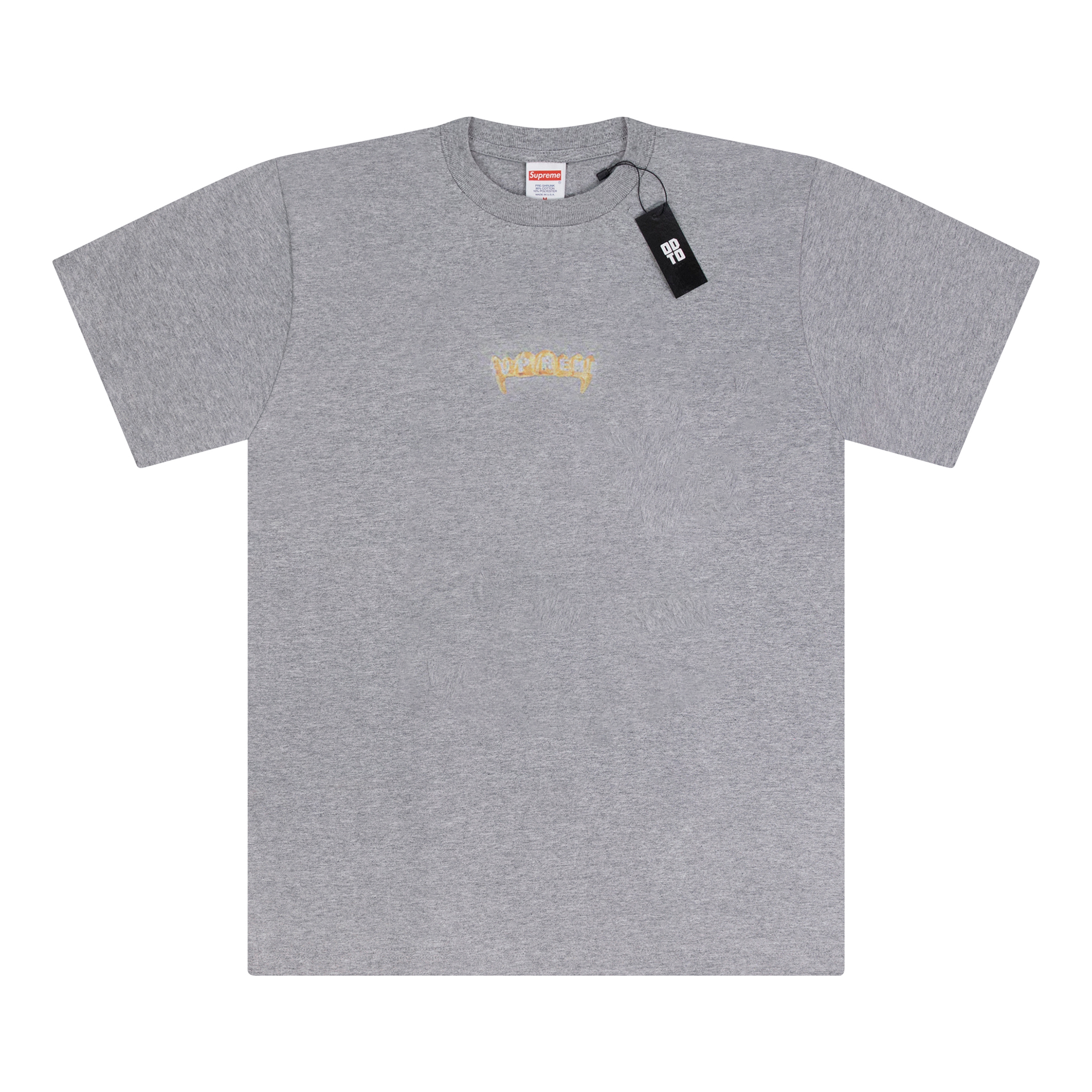 SUPREME FRONTS T恤 灰色
