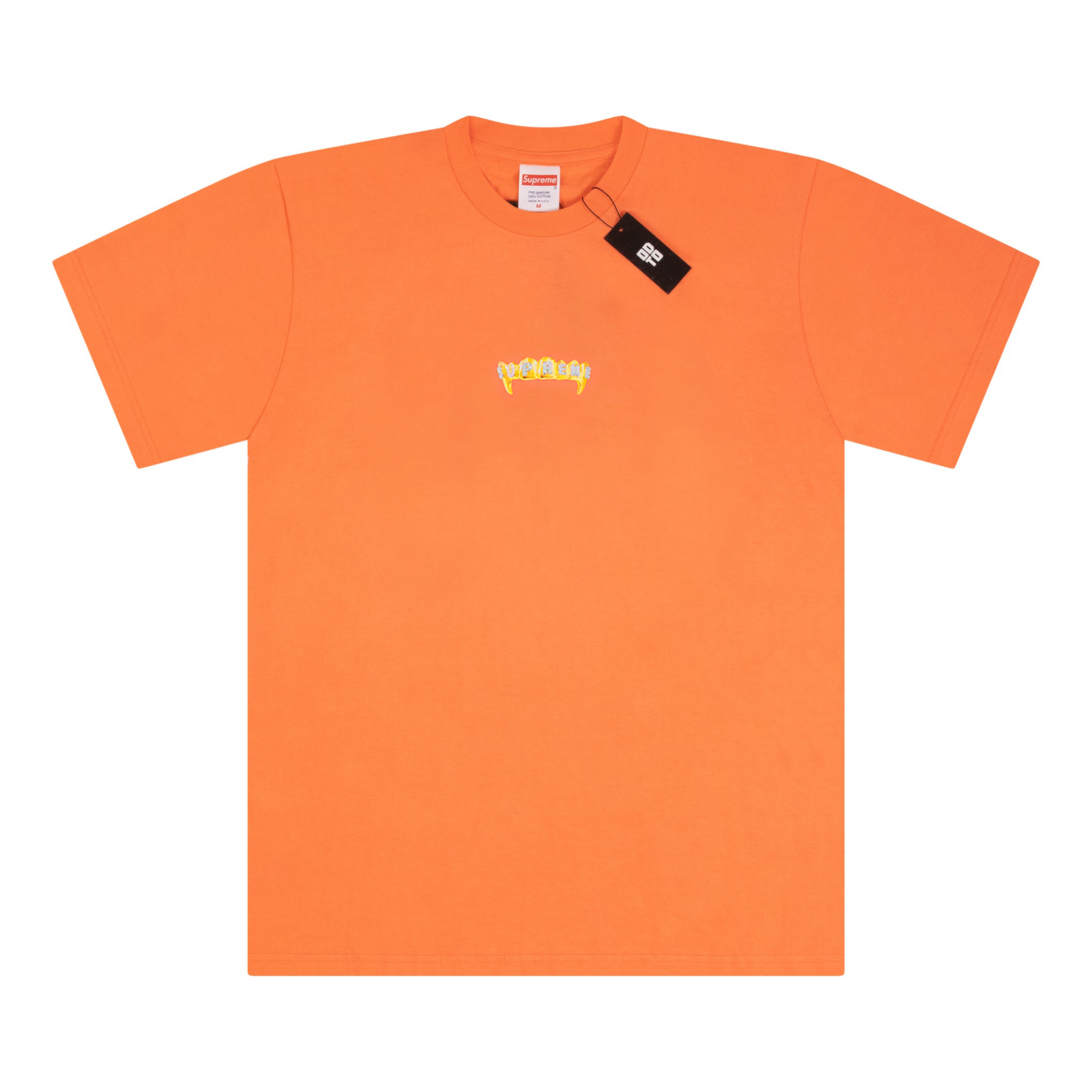 SUPREME FRONTS T恤 橙色