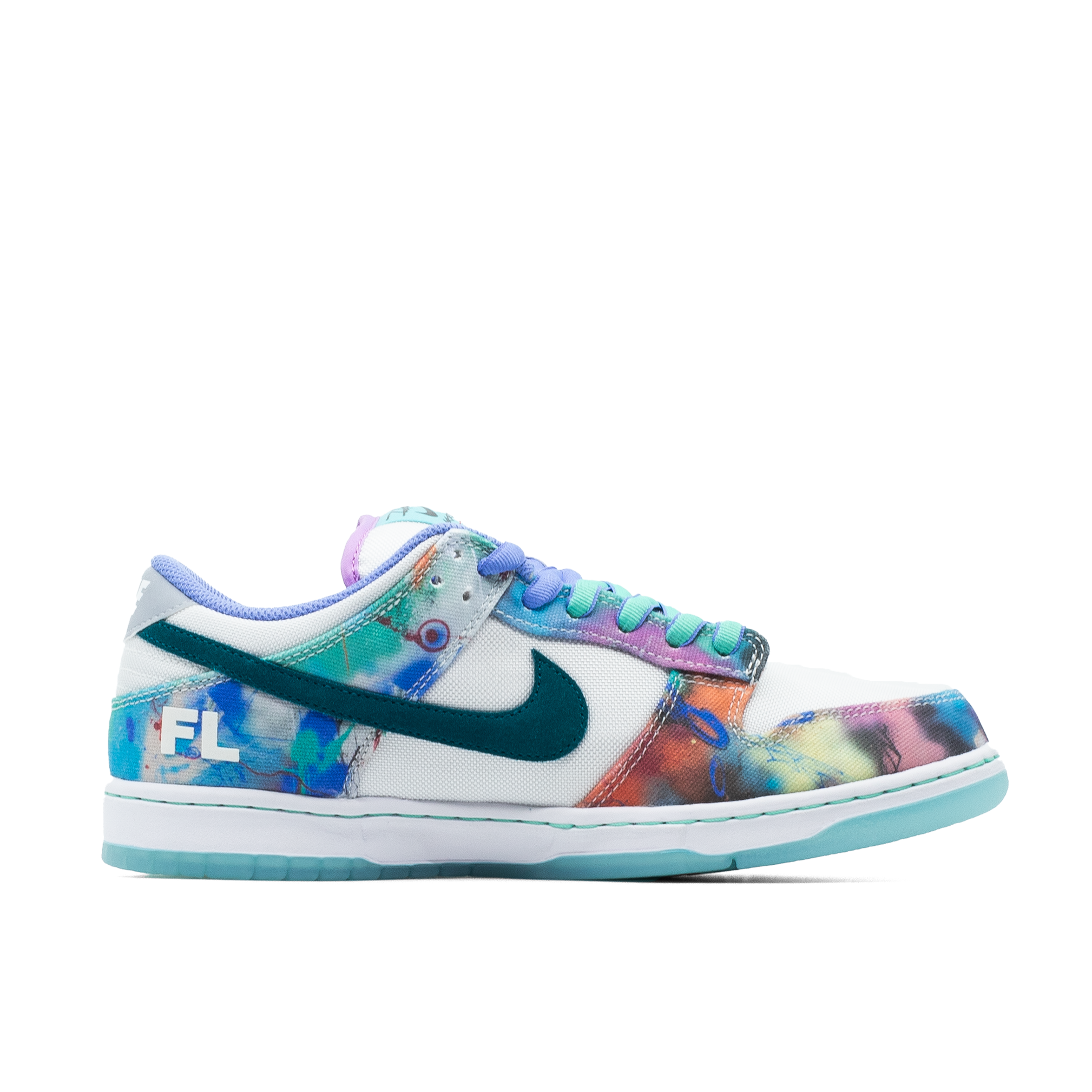 NIKE SB DUNK LOW FUTURA LABORATORIES BLEACHED AQUA