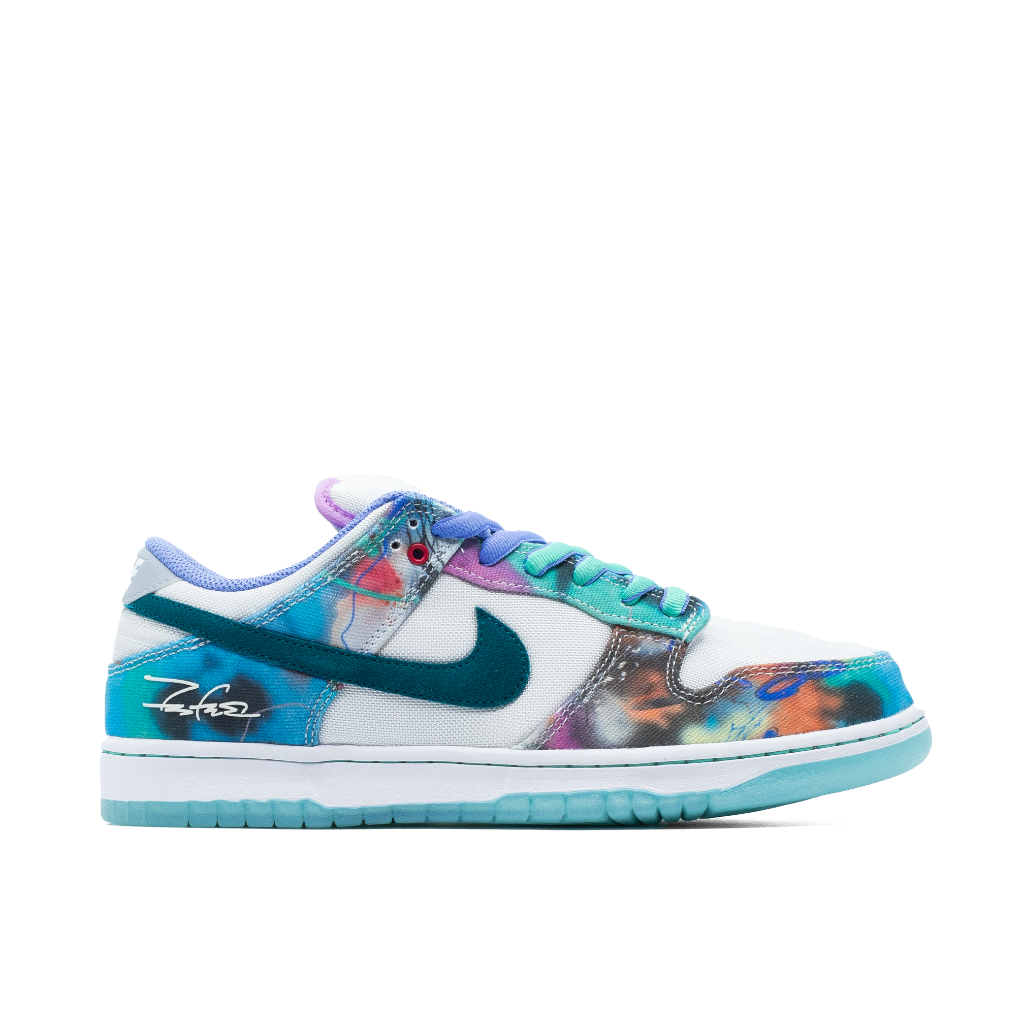 NIKE SB DUNK LOW FUTURA LABORATORIES BLEACHED AQUA