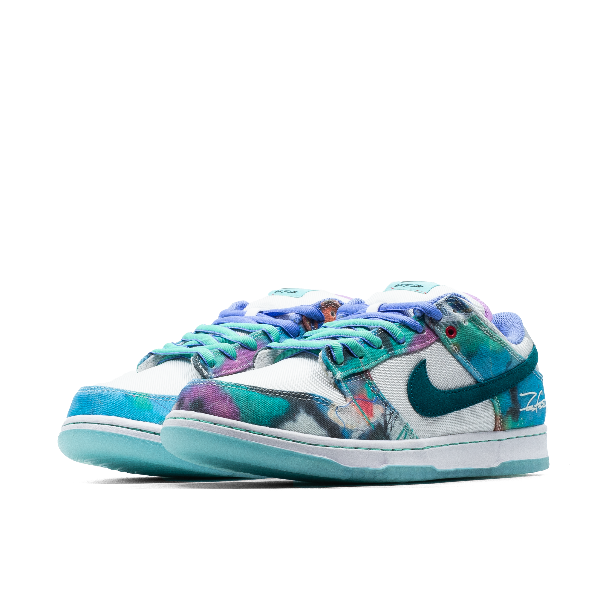 NIKE SB DUNK LOW FUTURA LABORATORIES BLEACHED AQUA – ODTO NIKE SB DUNK LOW FUTURA LABORATORIES BLEACHED AQUA – ODTO